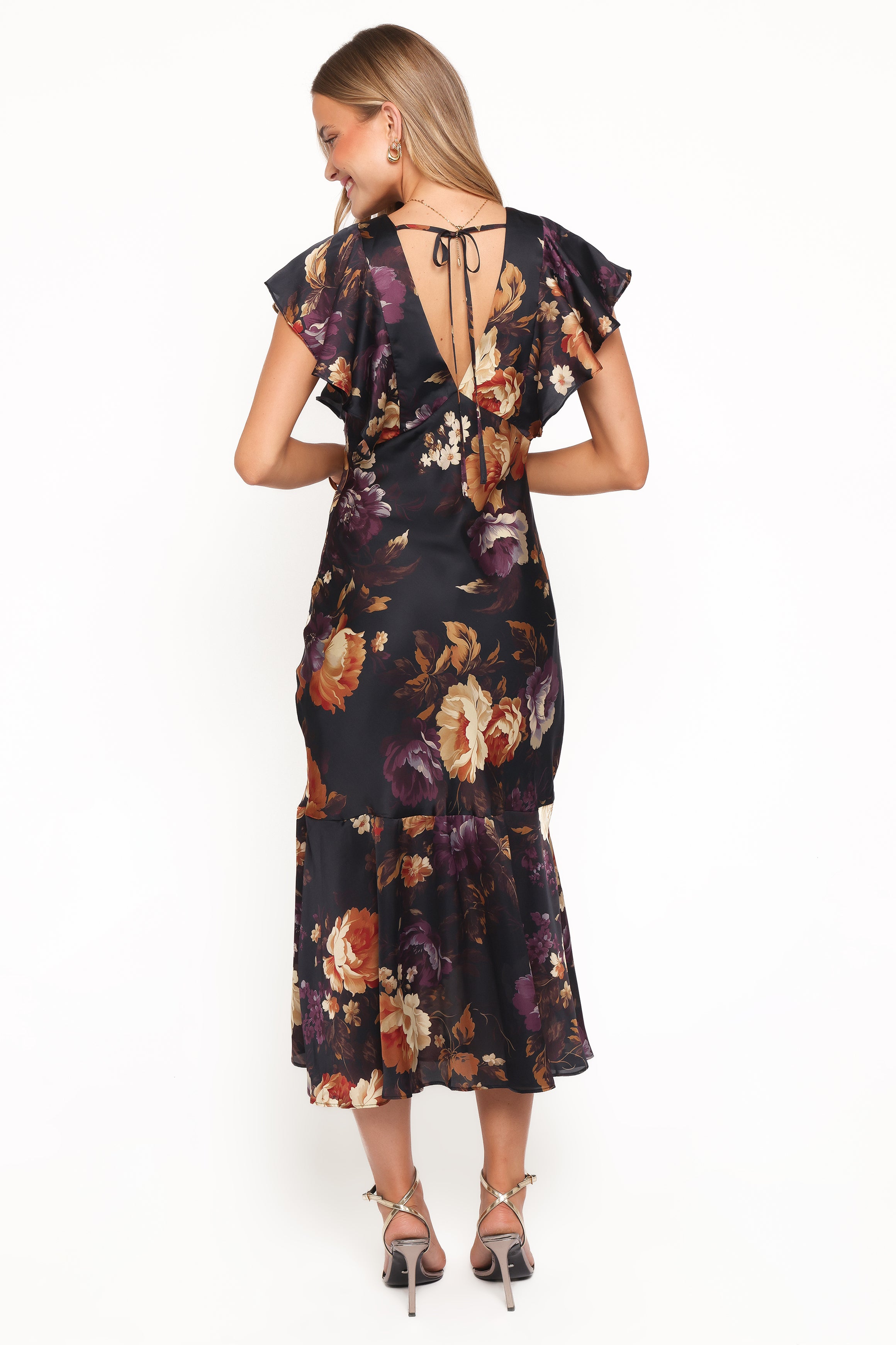 DRESSES Evonne Midi Dress - Nightfall Floral