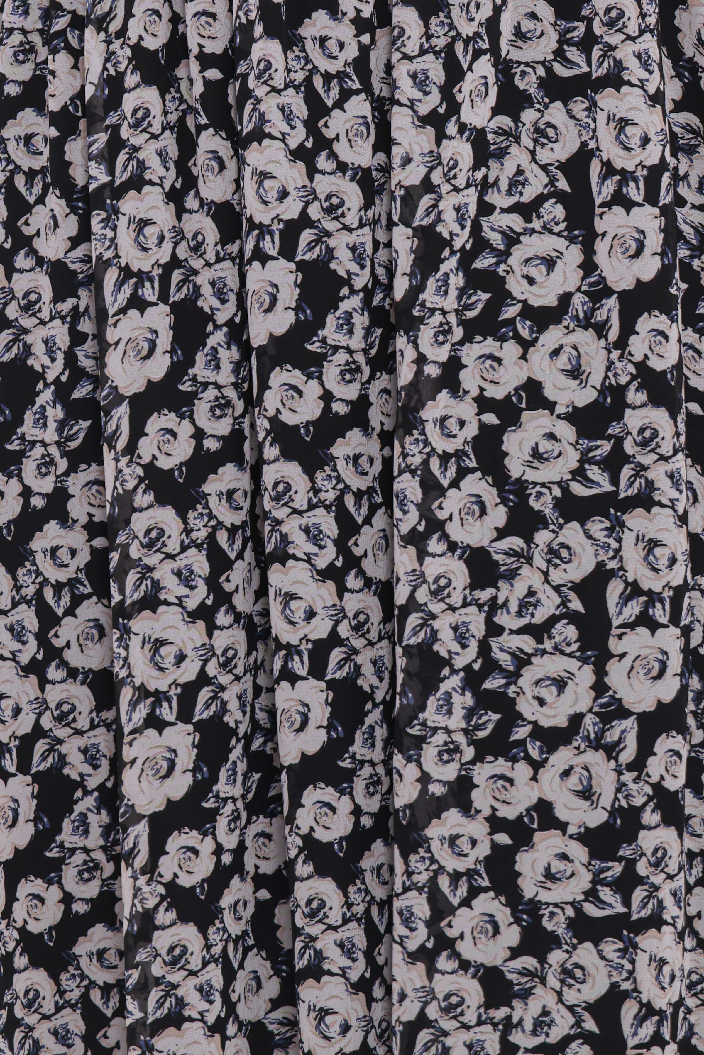 DRESSES Faith Long Sleeve Maxi Dress - Black Floral