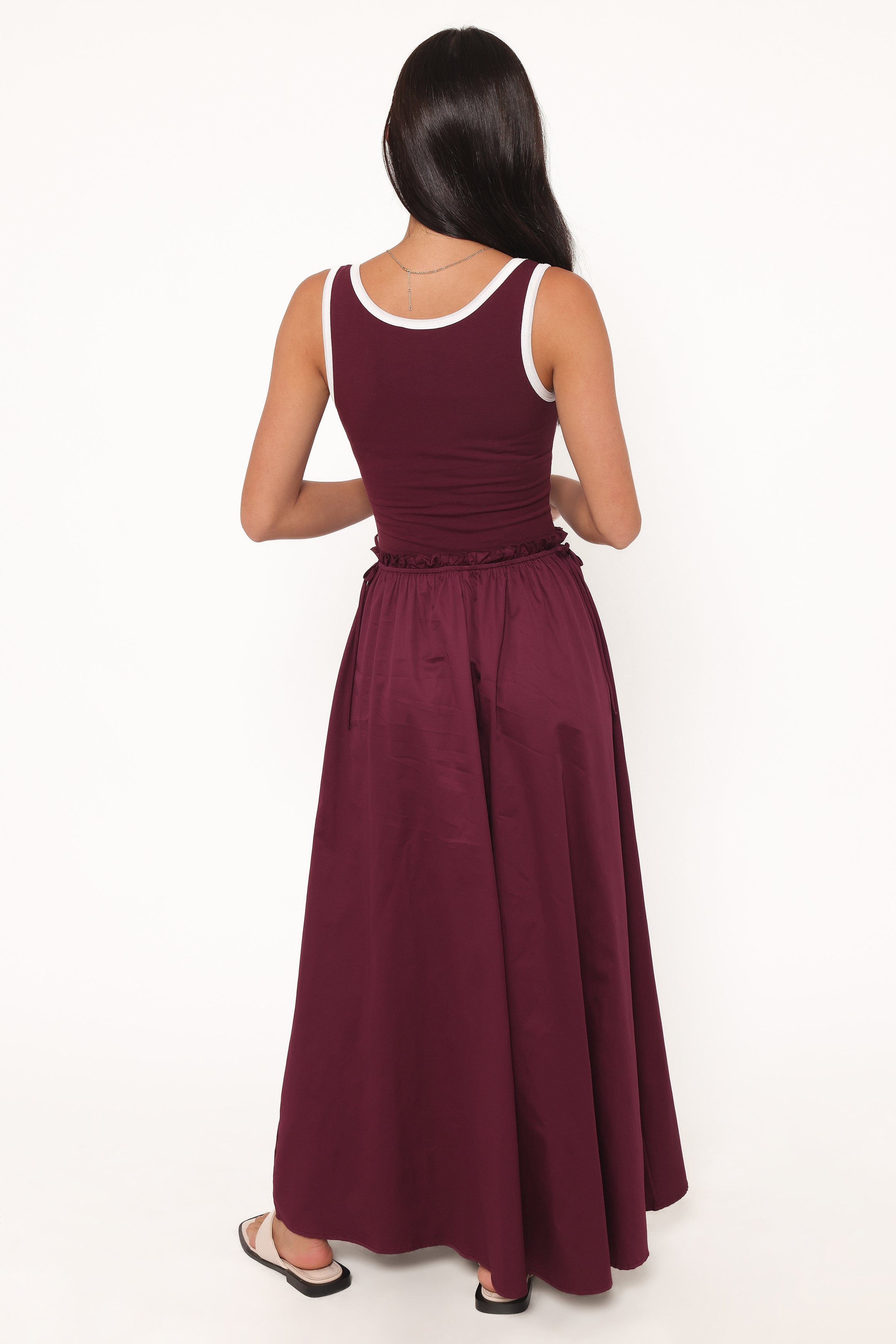 DRESSES Finesse Maxi Dress - Burgundy