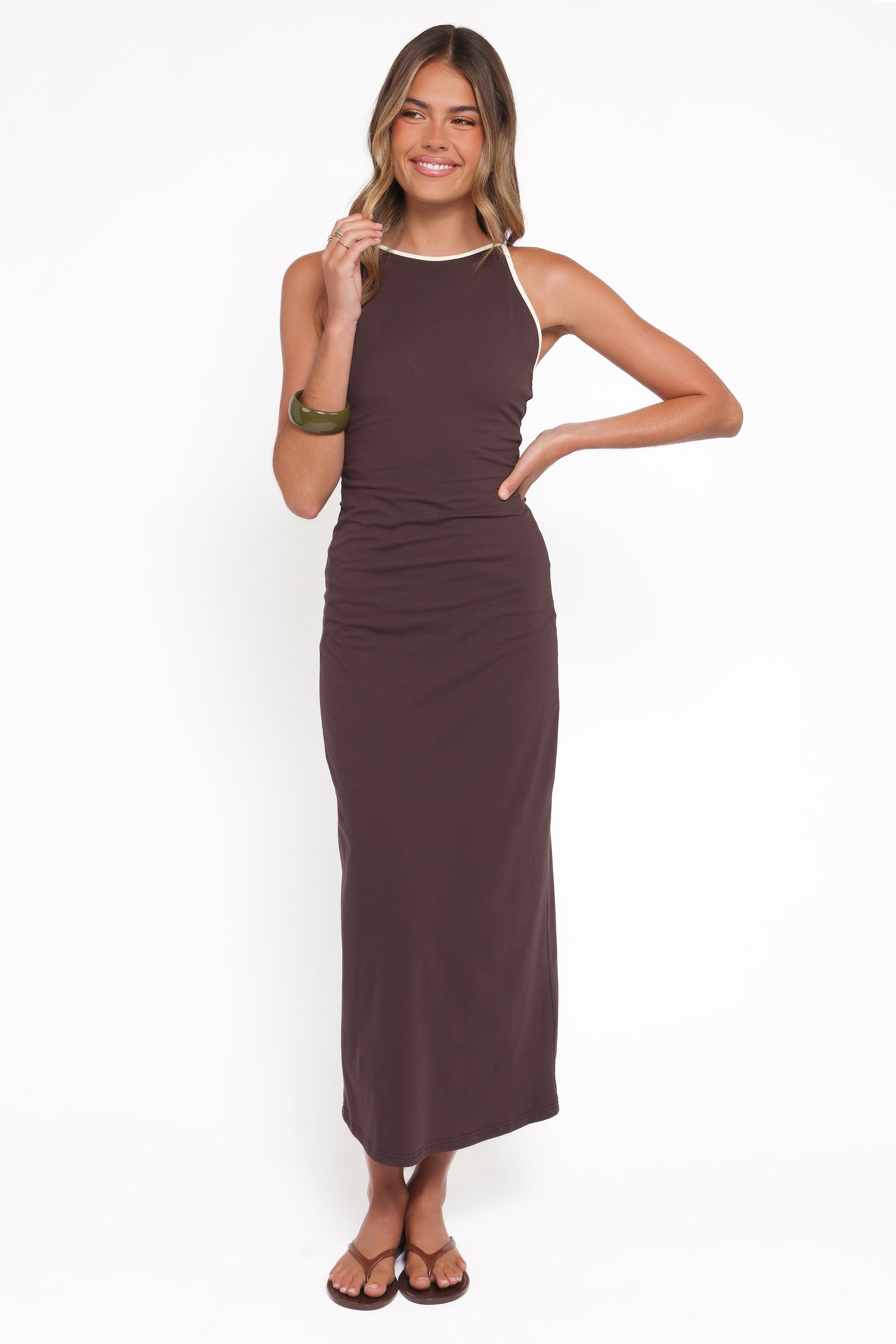 DRESSES Fiona Maxi Dress - Espresso