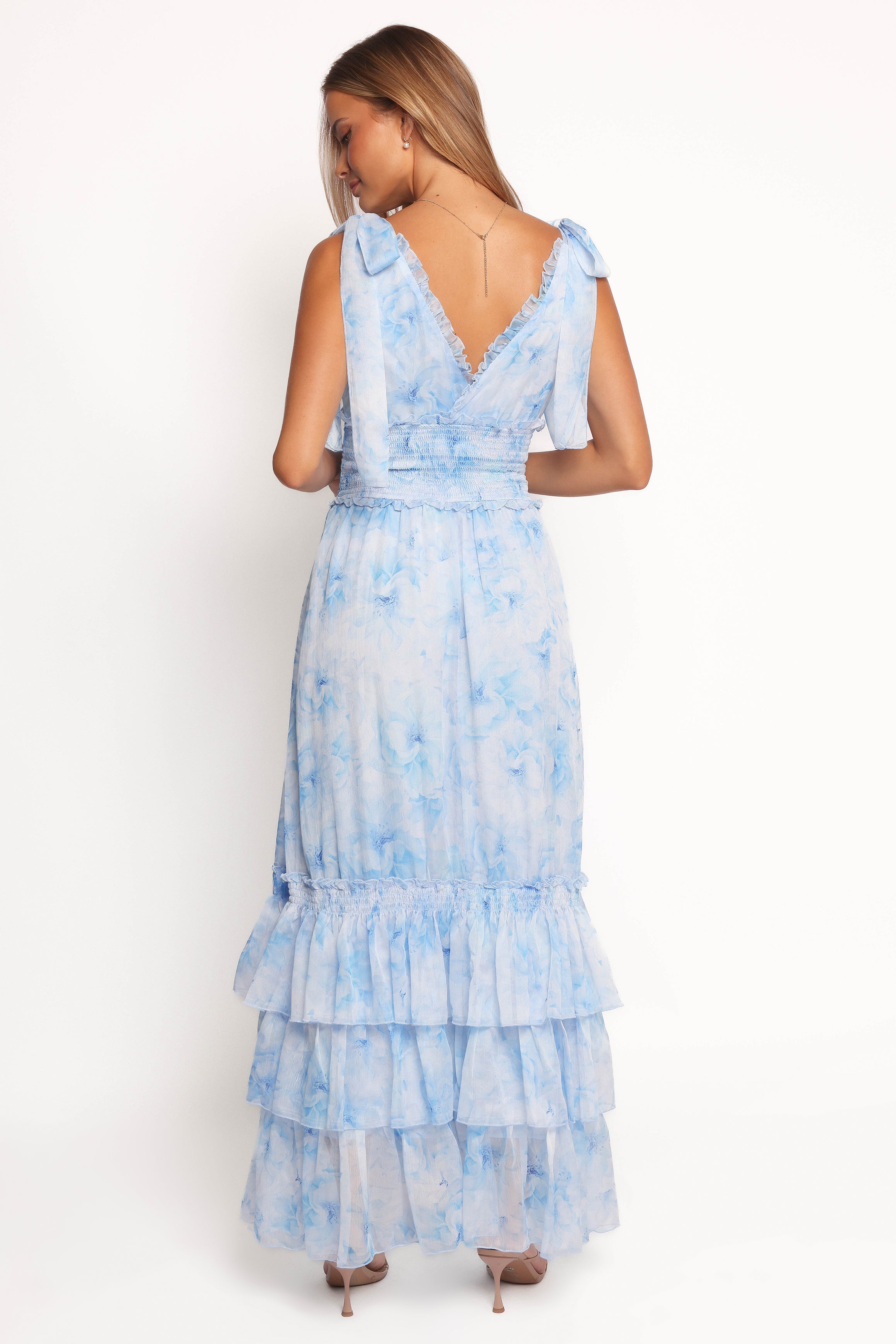DRESSES Fionna Maxi Dress - Blue Floral