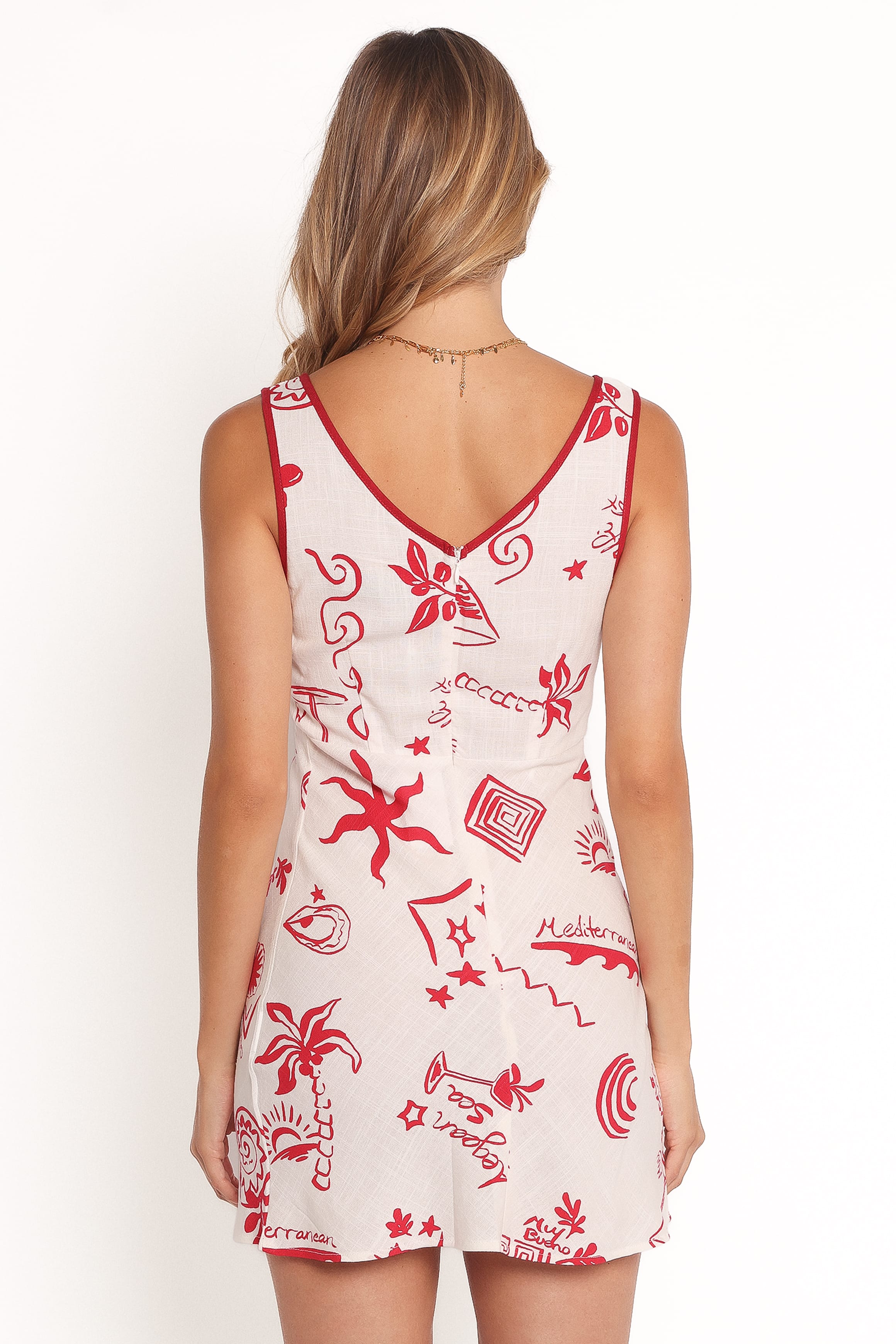DRESSES Fleur Mini Dress - Red