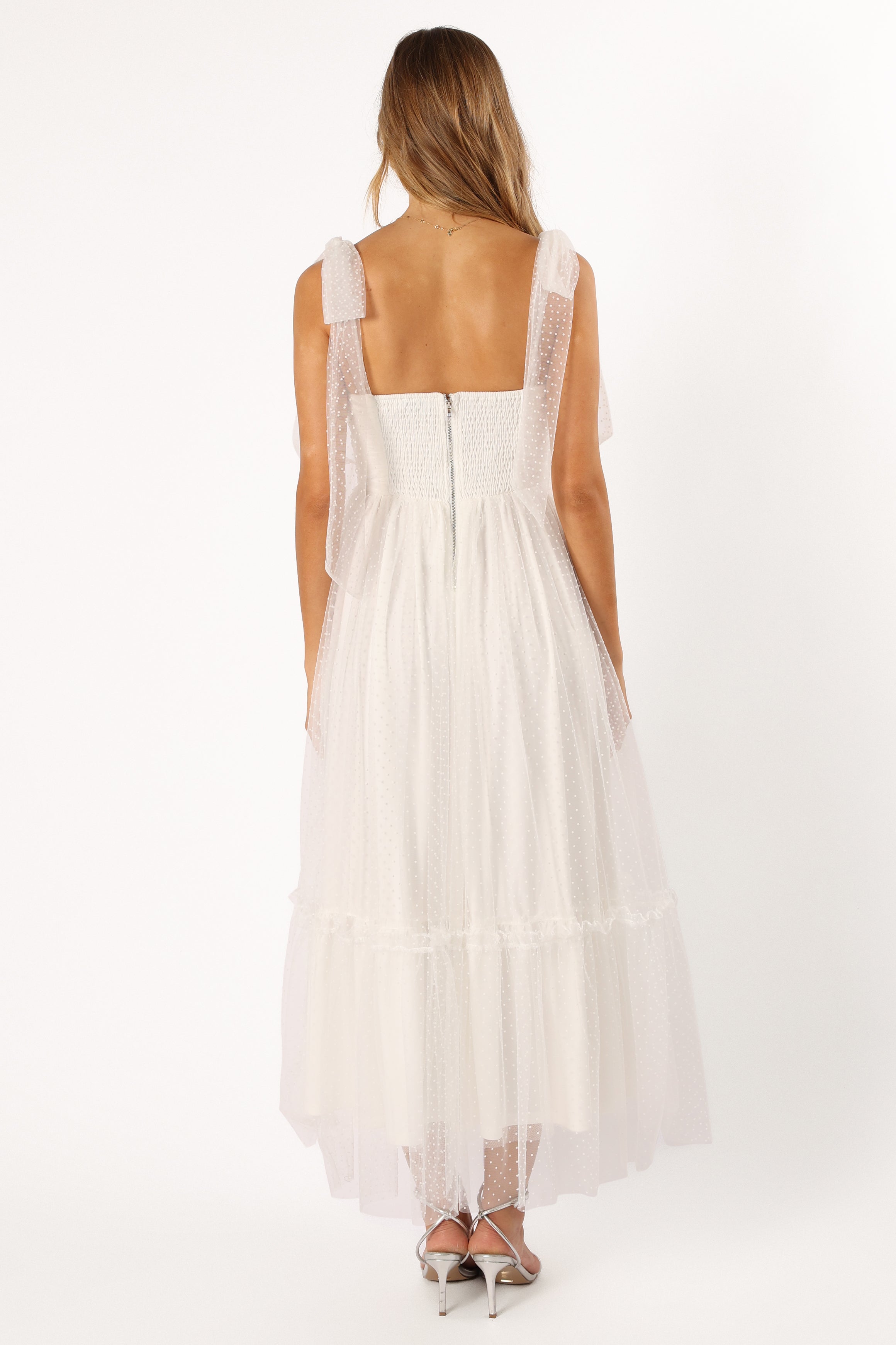 DRESSES @Floret Midi Dress - Off White