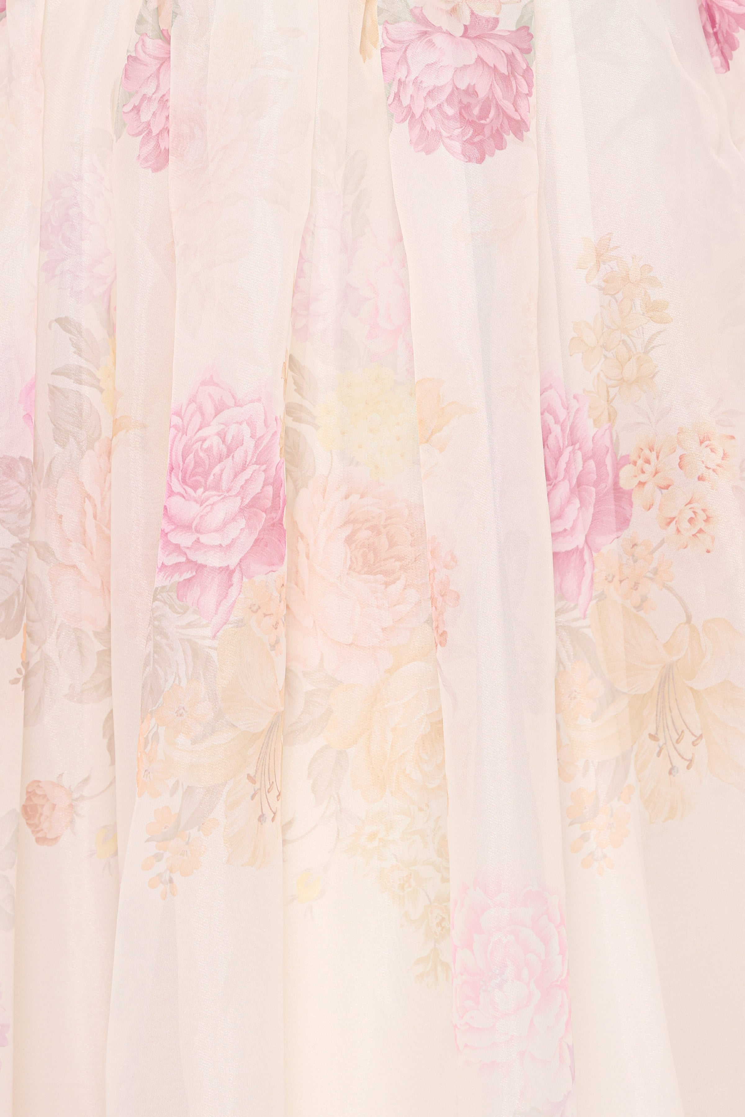 DRESSES Floret Midi Dress - Yellow Floral