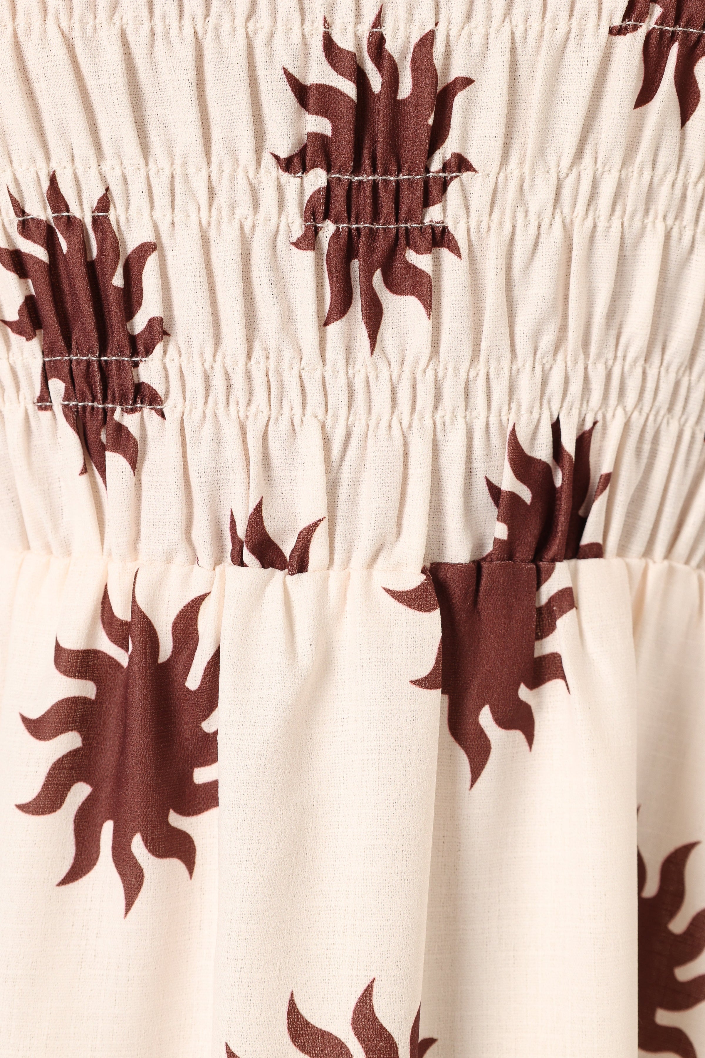 DRESSES @Gene Strapless Midi Dress - Cream (Hold for Sundial)