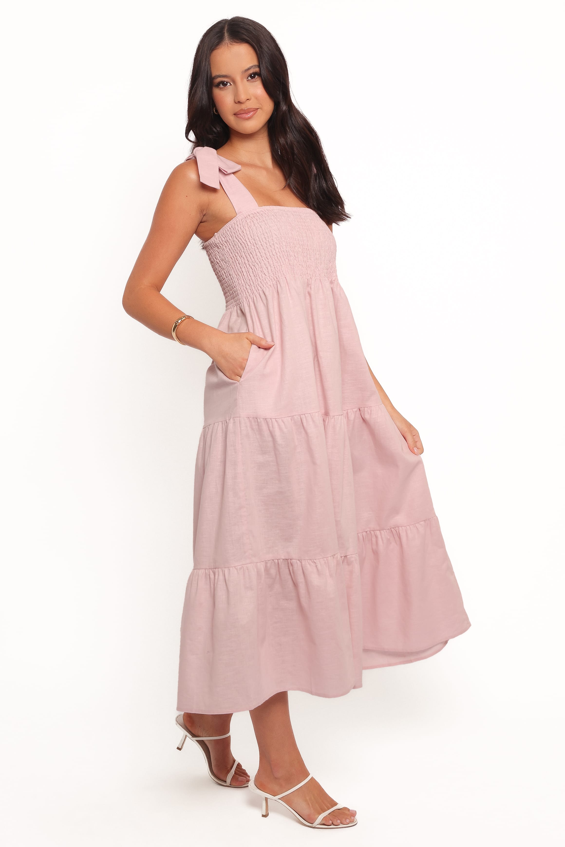DRESSES Giorgi Midi Dress - Pink