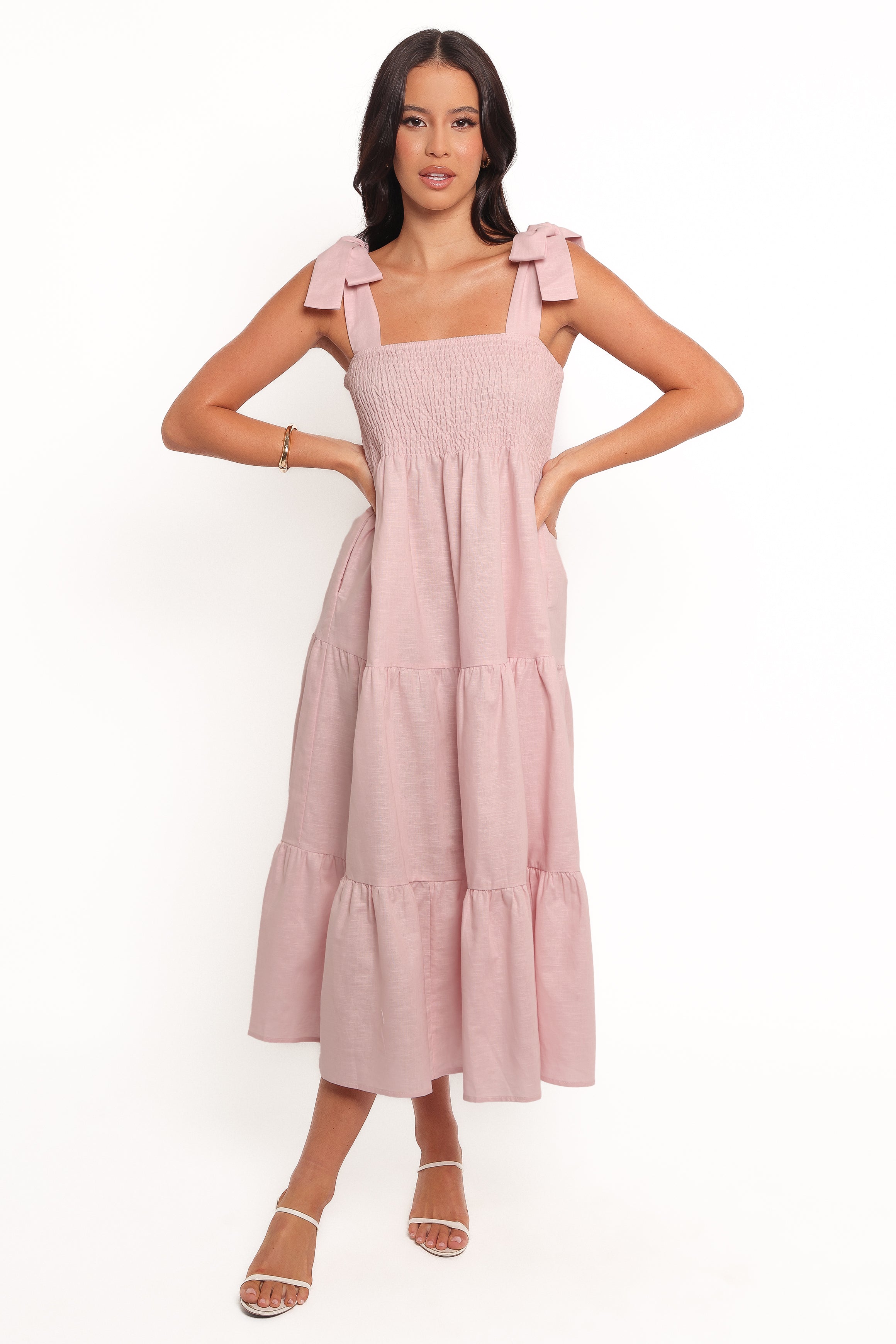 DRESSES Giorgi Midi Dress - Pink
