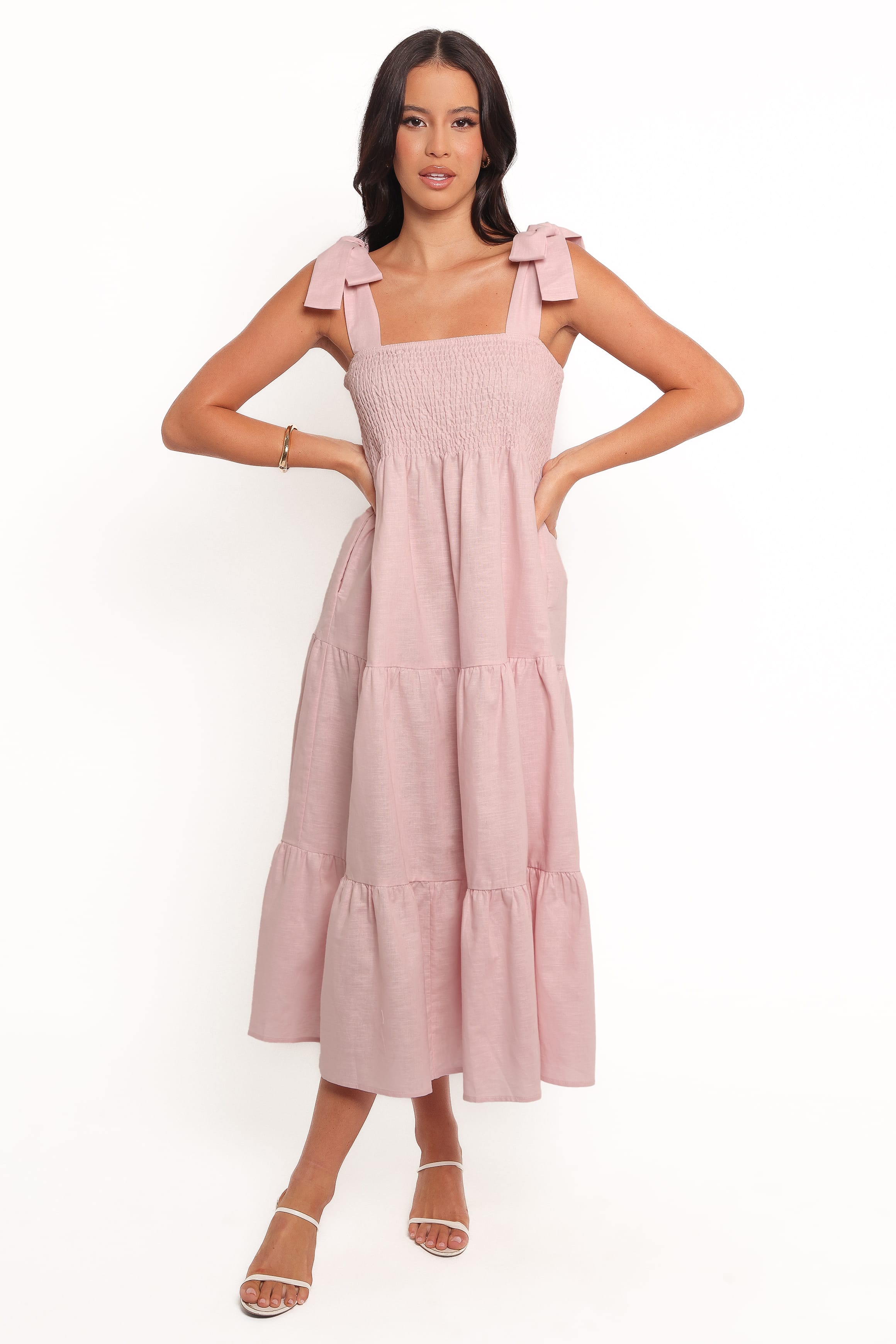 DRESSES Giorgi Midi Dress - Pink