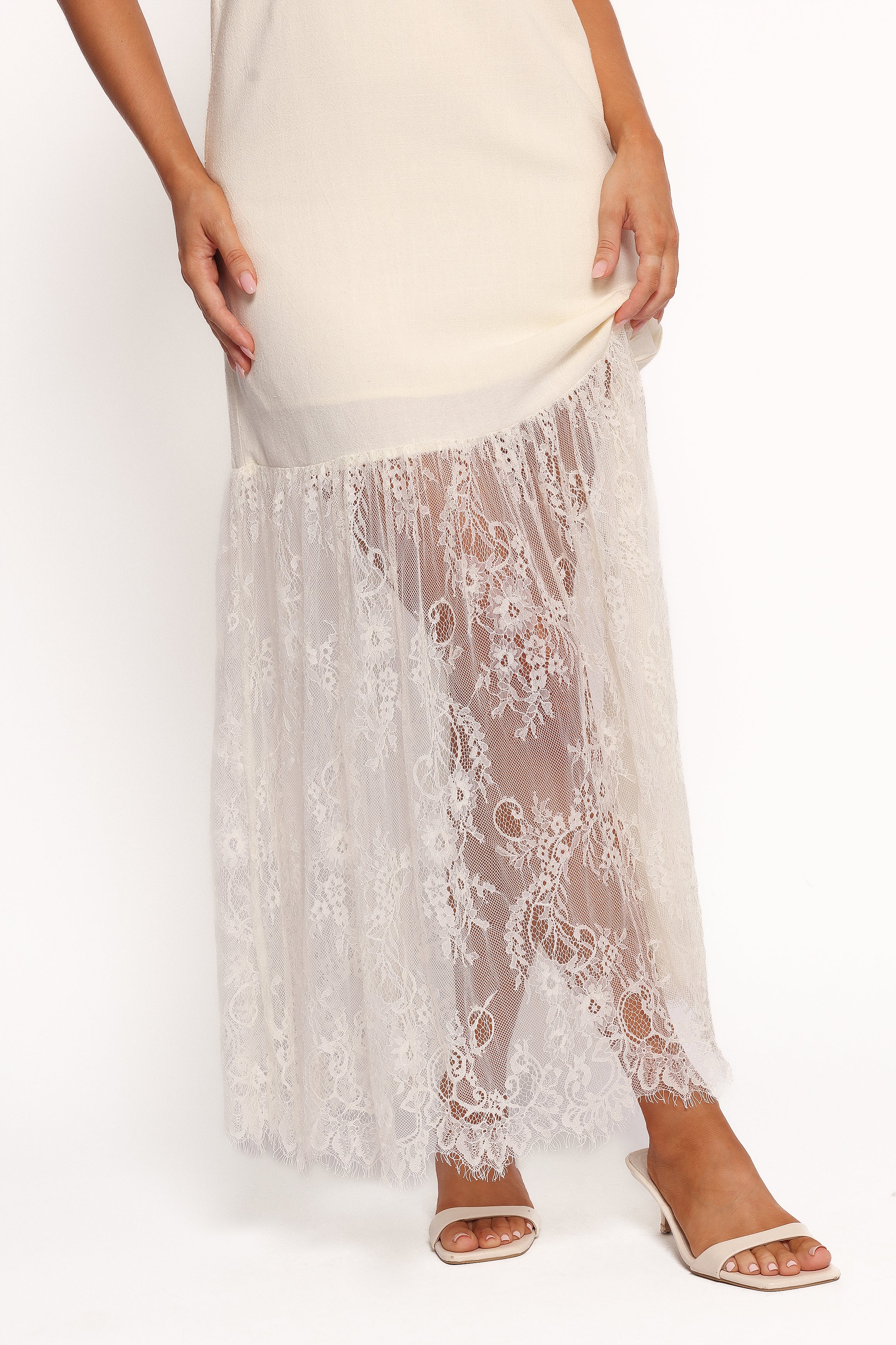 DRESSES Grant Midi Dress - Cream