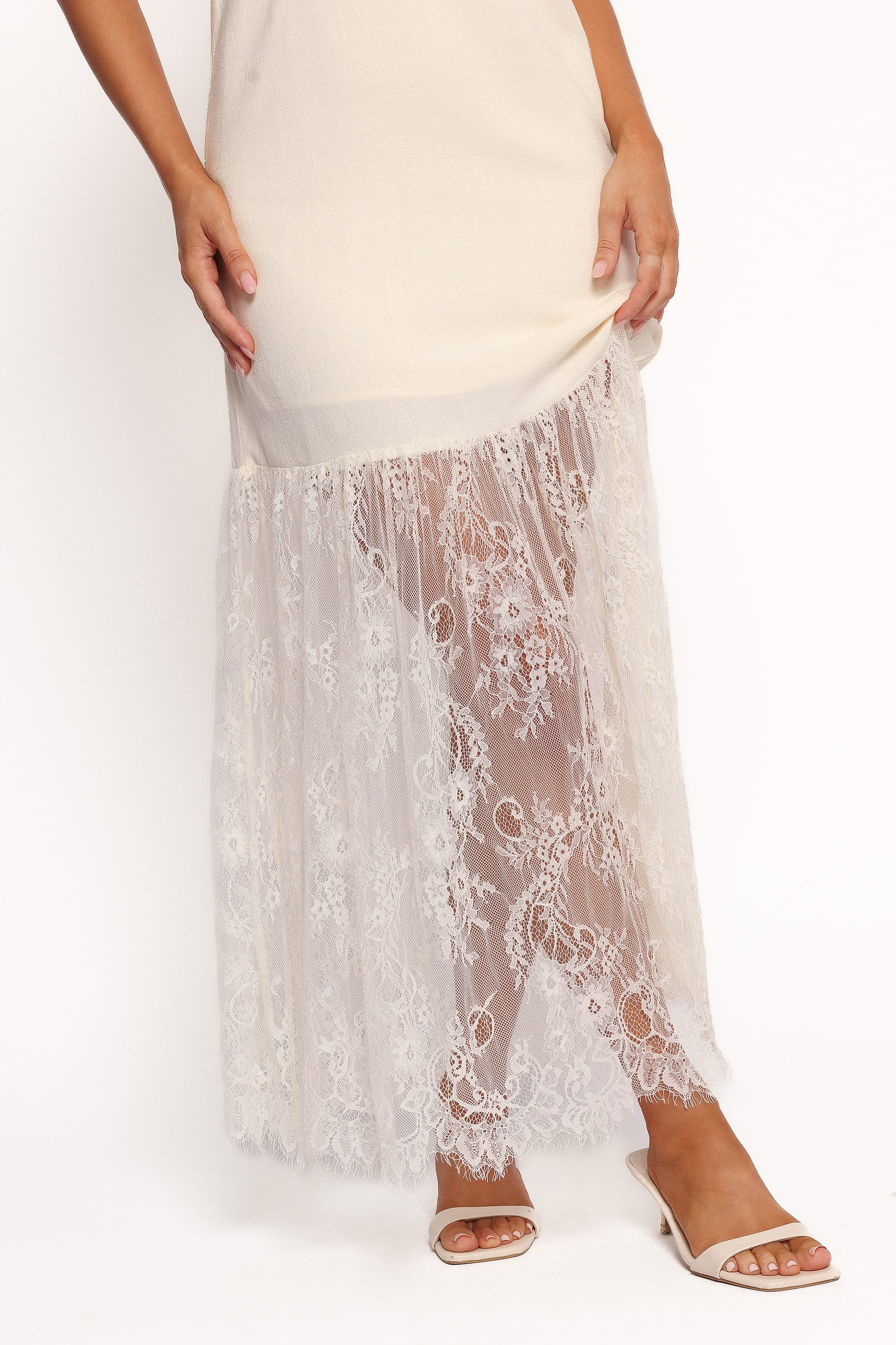 DRESSES Grant Midi Dress - Cream