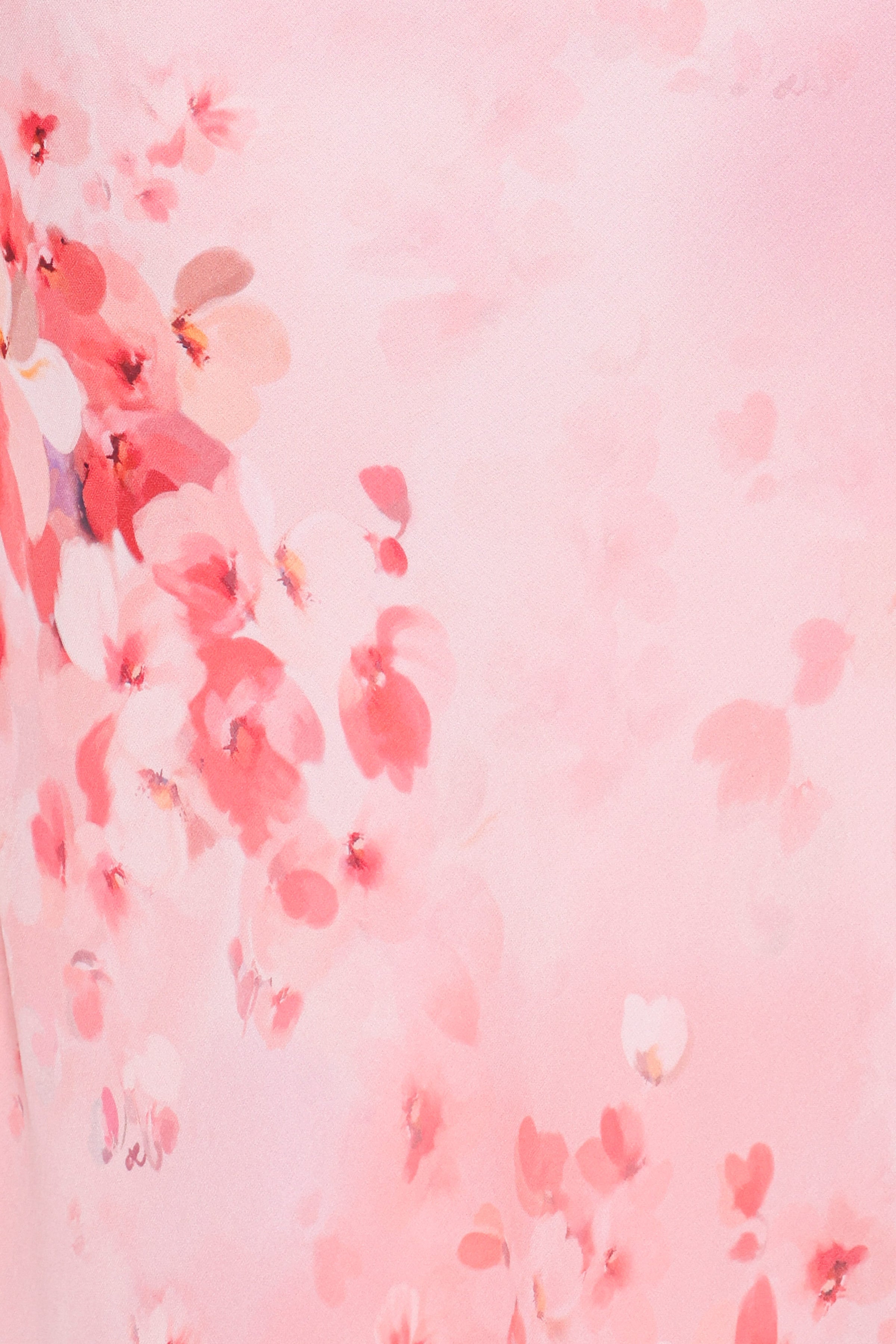 DRESSES Gwyneth Halterneck Maxi Dress - Pink Floral