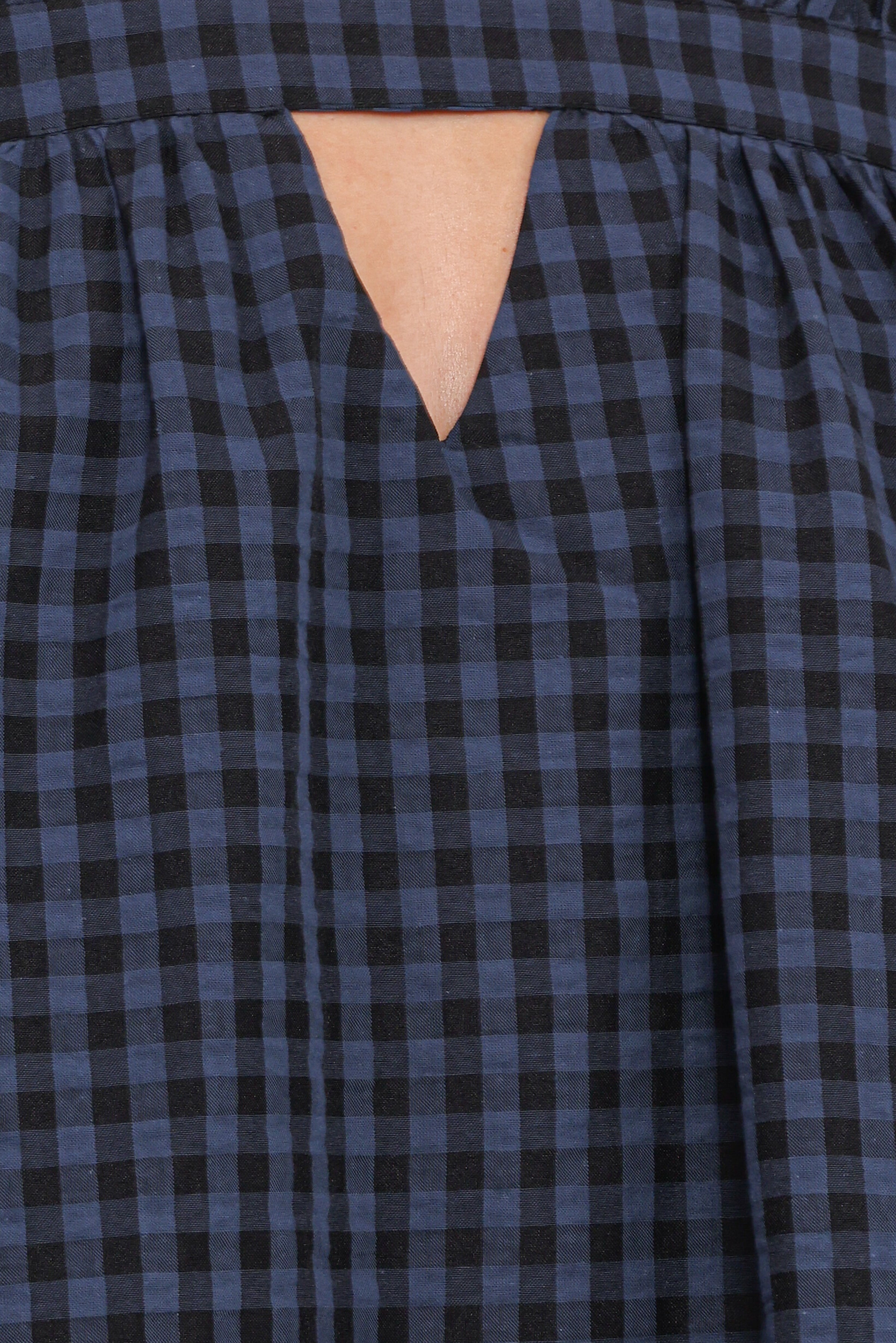 DRESSES Hallie Mini Dress - Navy Gingham