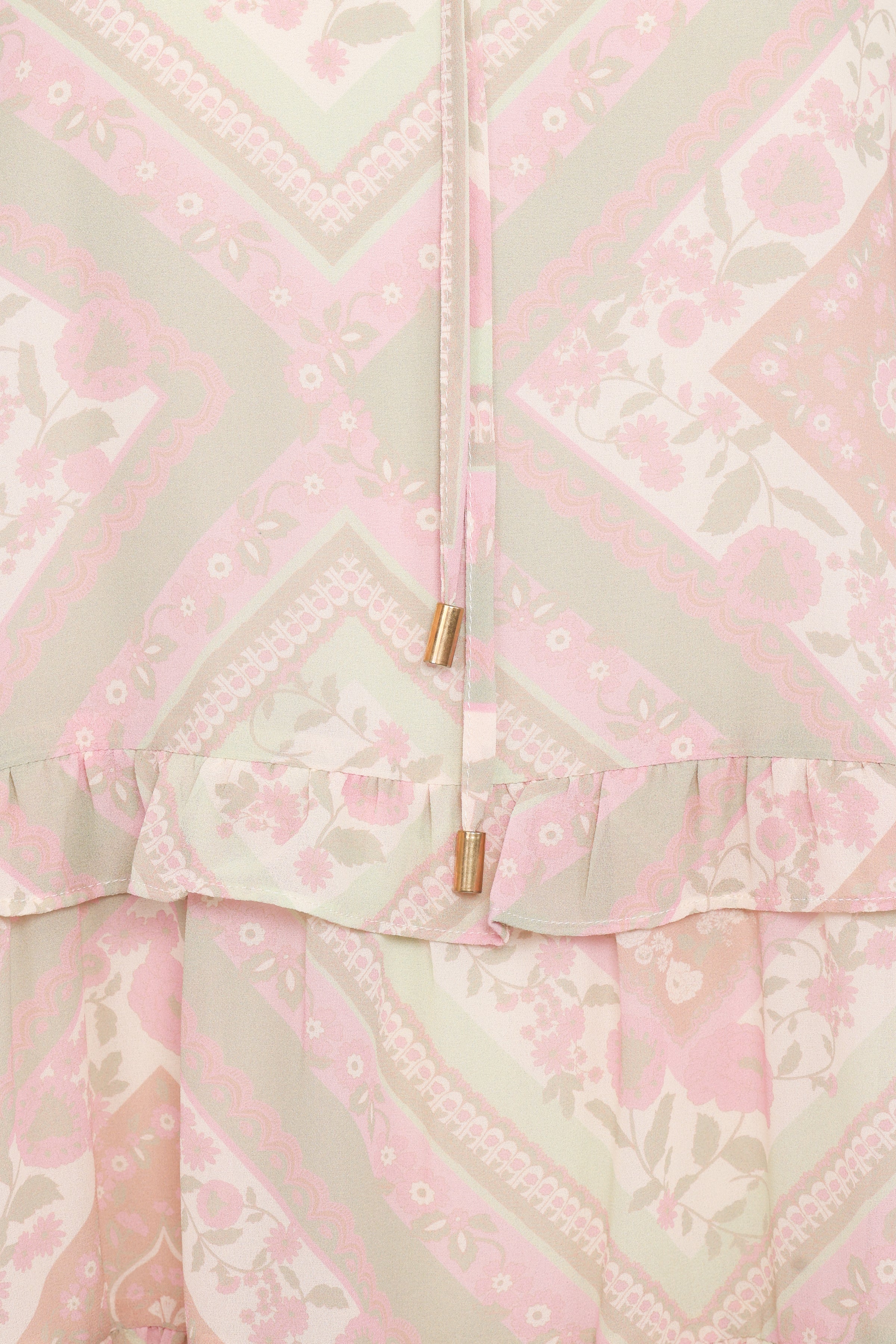 DRESSES Hawken Mini Dress - Sage Paisley