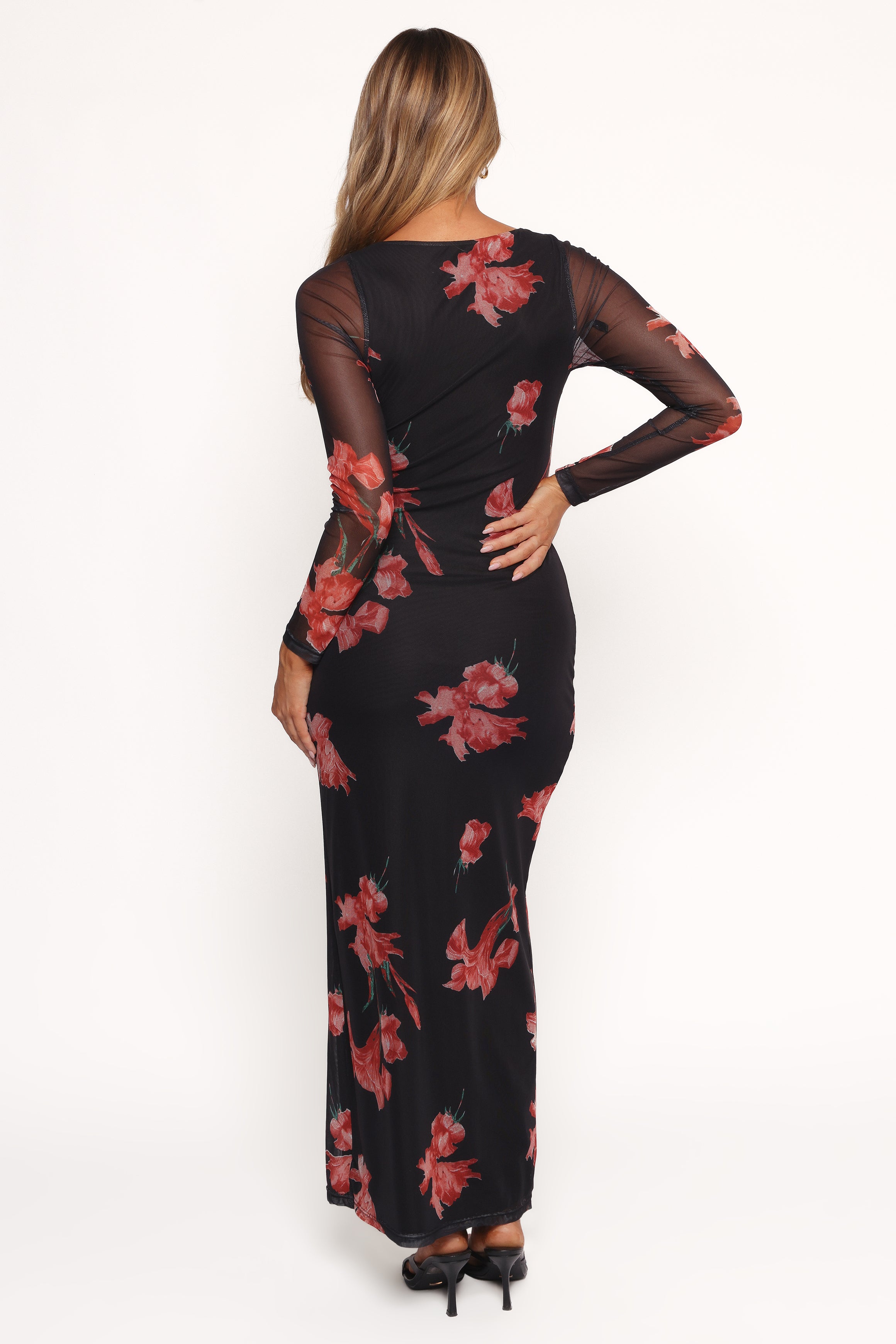 DRESSES Hilda Maxi Dress - Black Floral