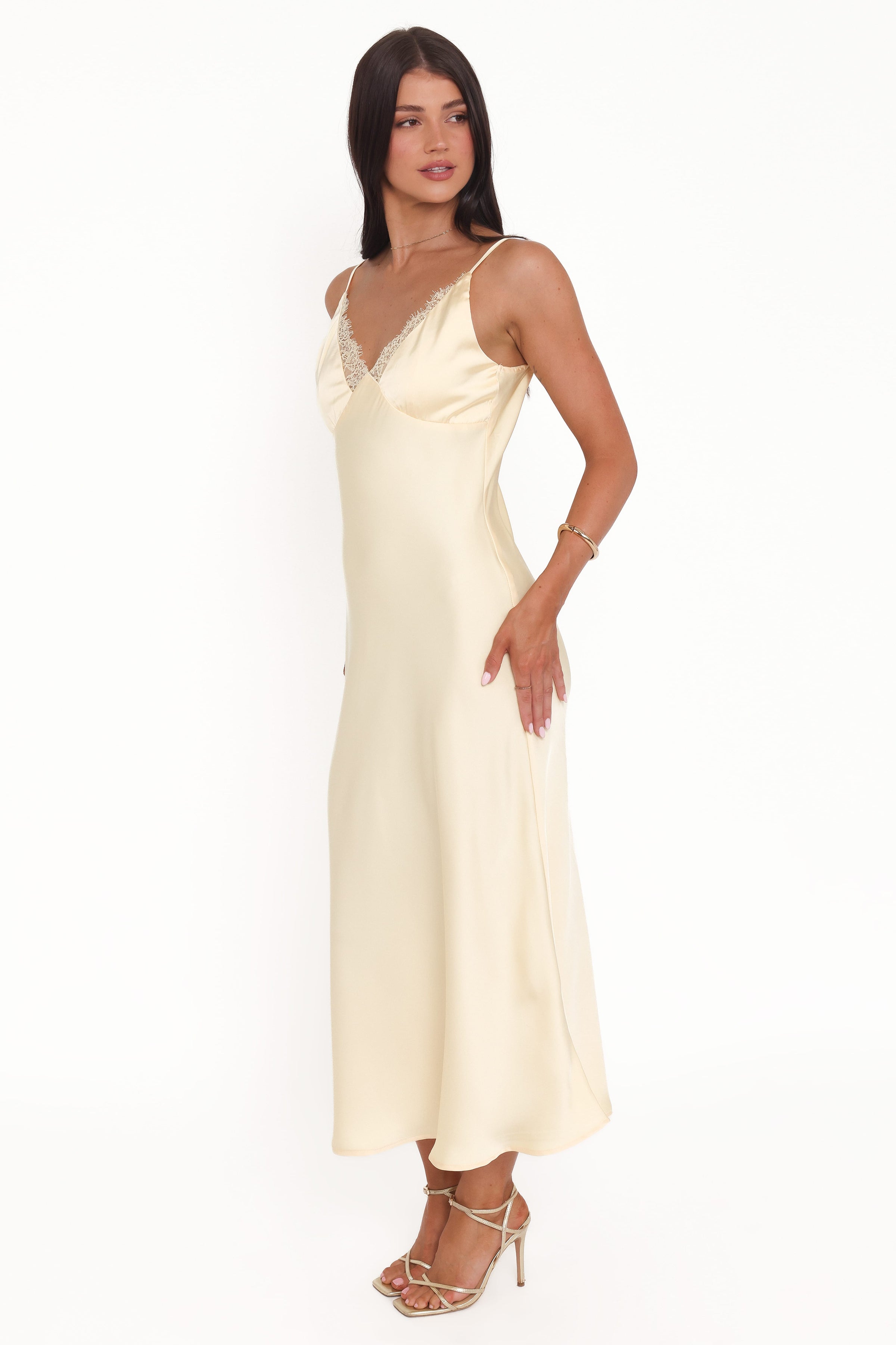 DRESSES Hobi Midi Dress - Butter Yellow