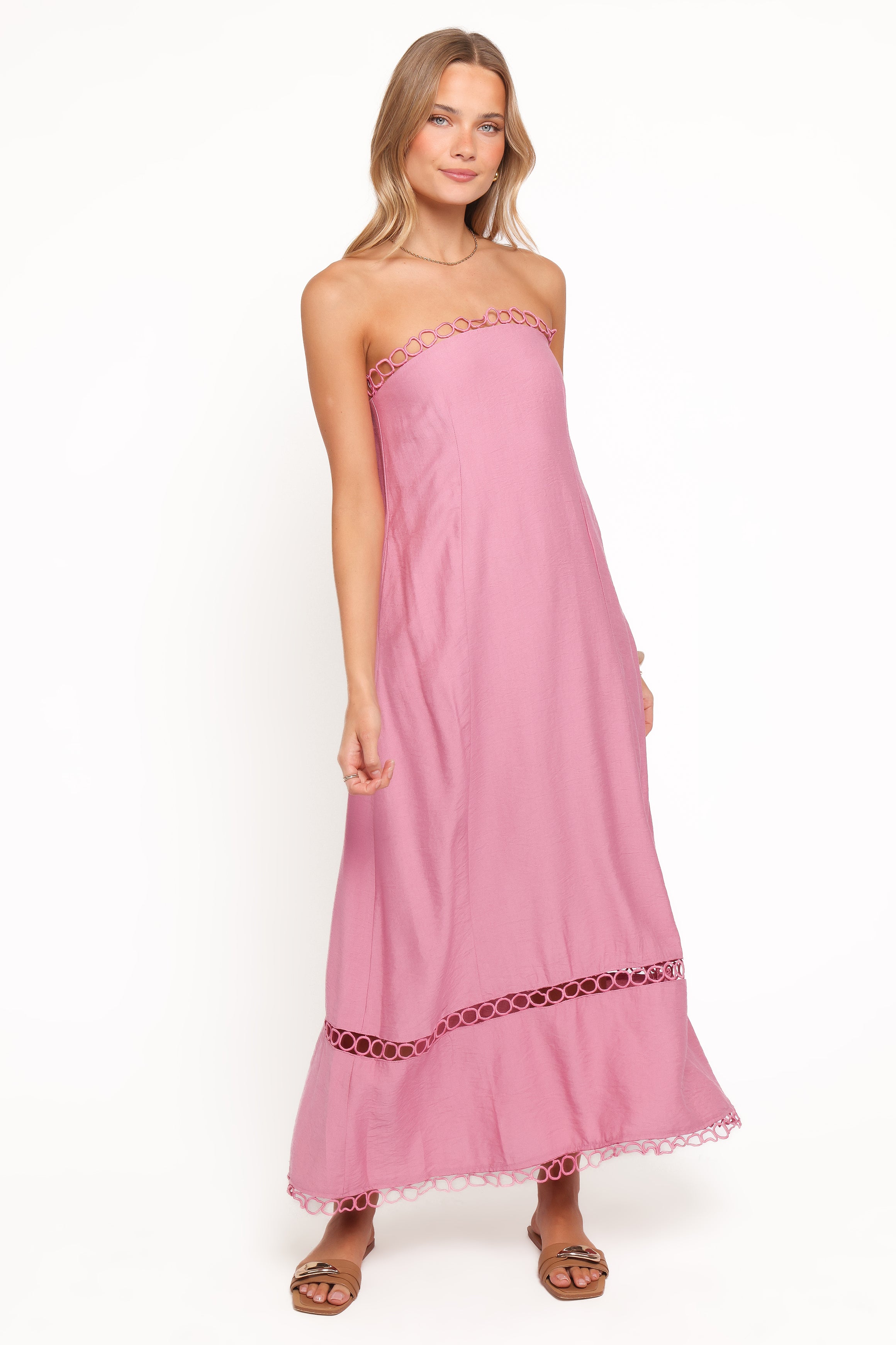 DRESSES Holly Midi Dress - Pink