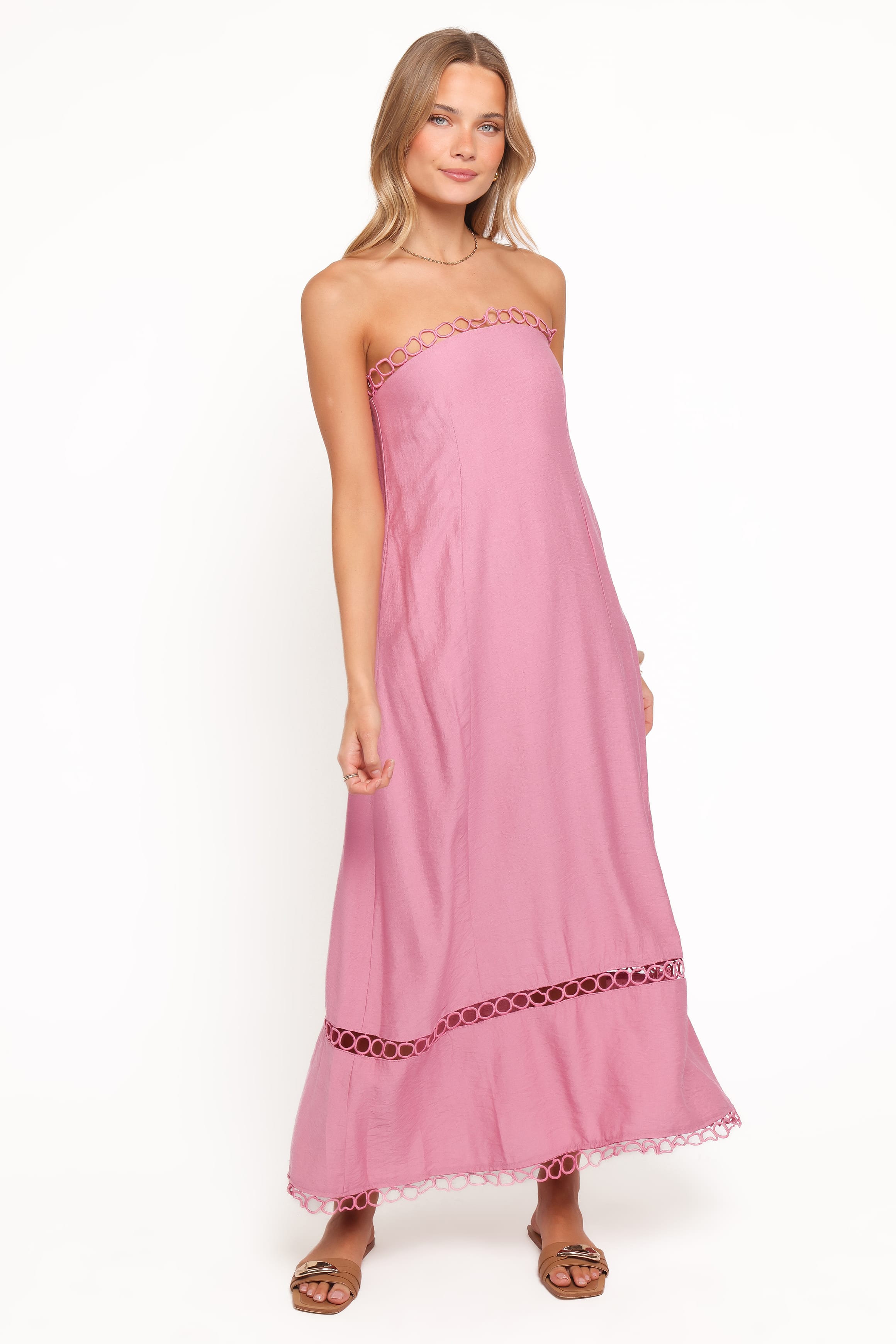 DRESSES Holly Midi Dress - Pink