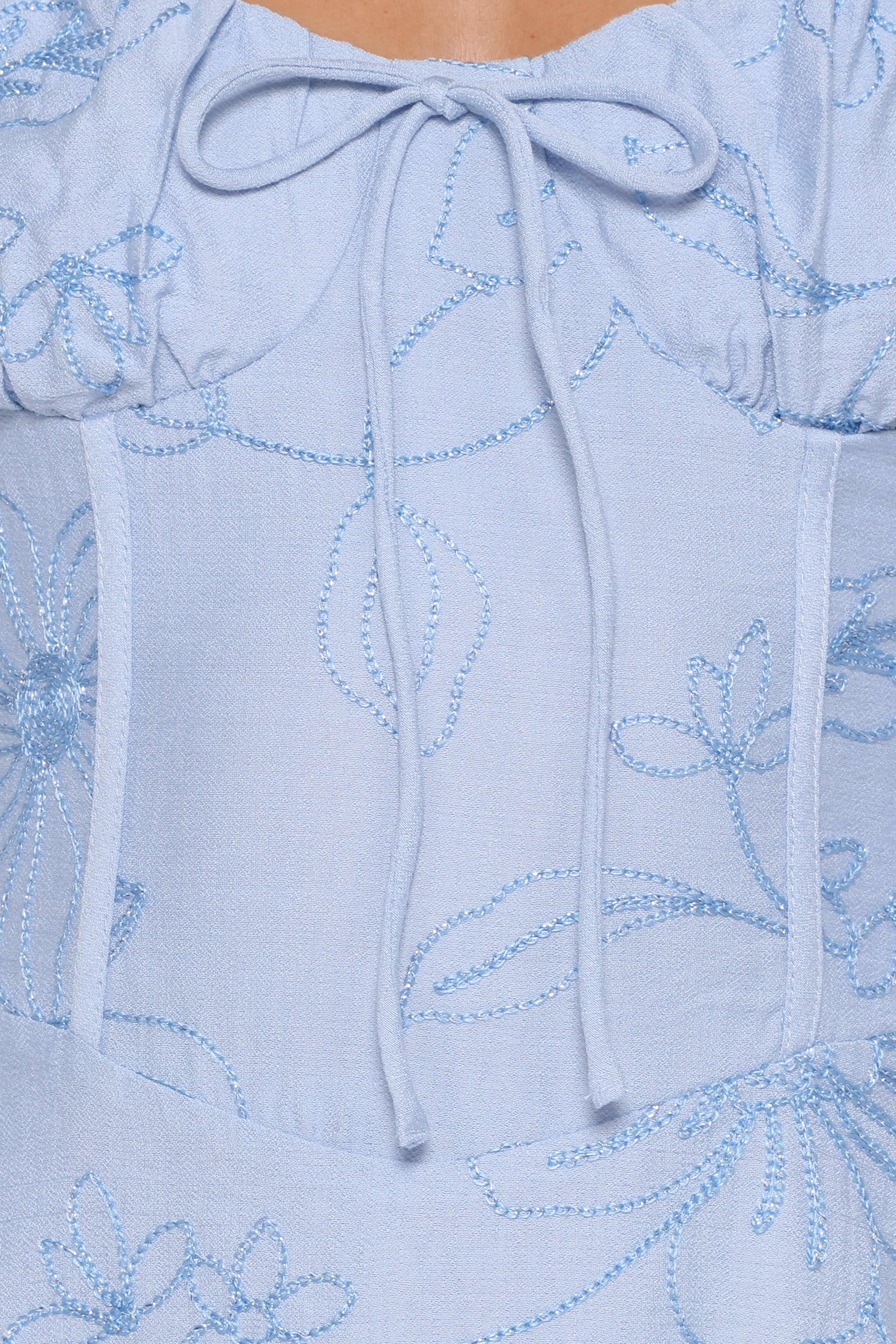 DRESSES Houston Maxi Dress - Blue Floral