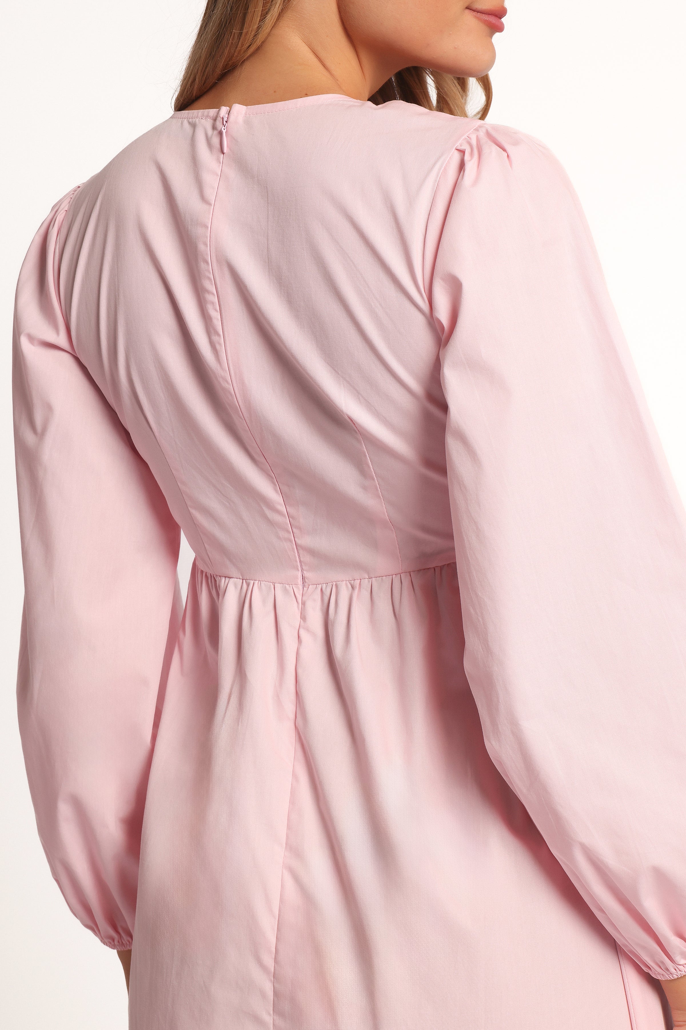 DRESSES Ilyana Long Sleeve Maxi Dress - Pink