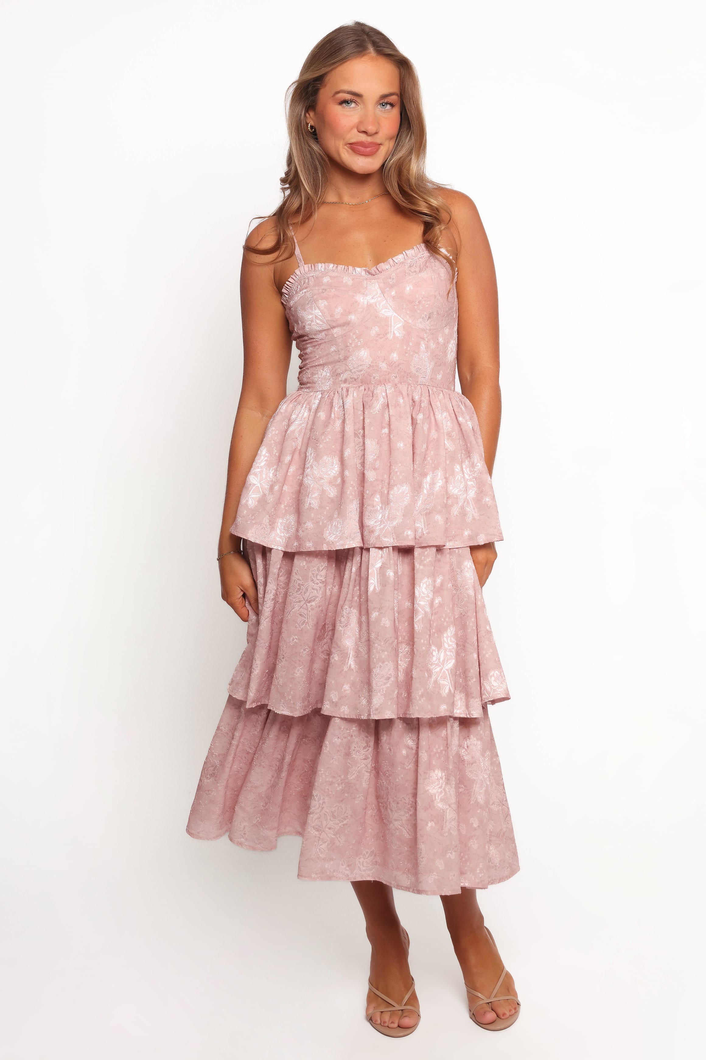 DRESSES Imogene Midi Dress - Mauve