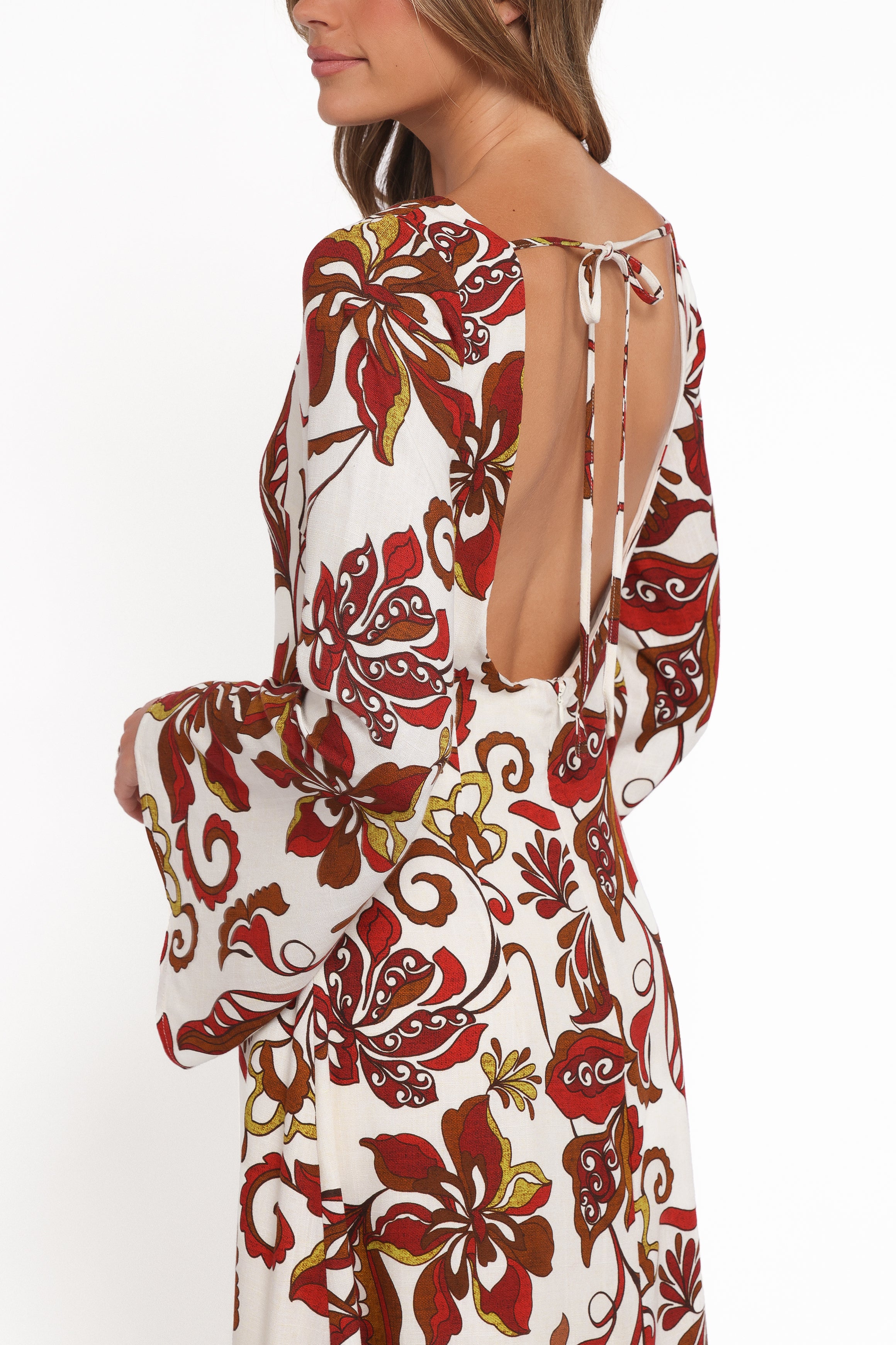 DRESSES Inala Maxi Dress - Brown Floral