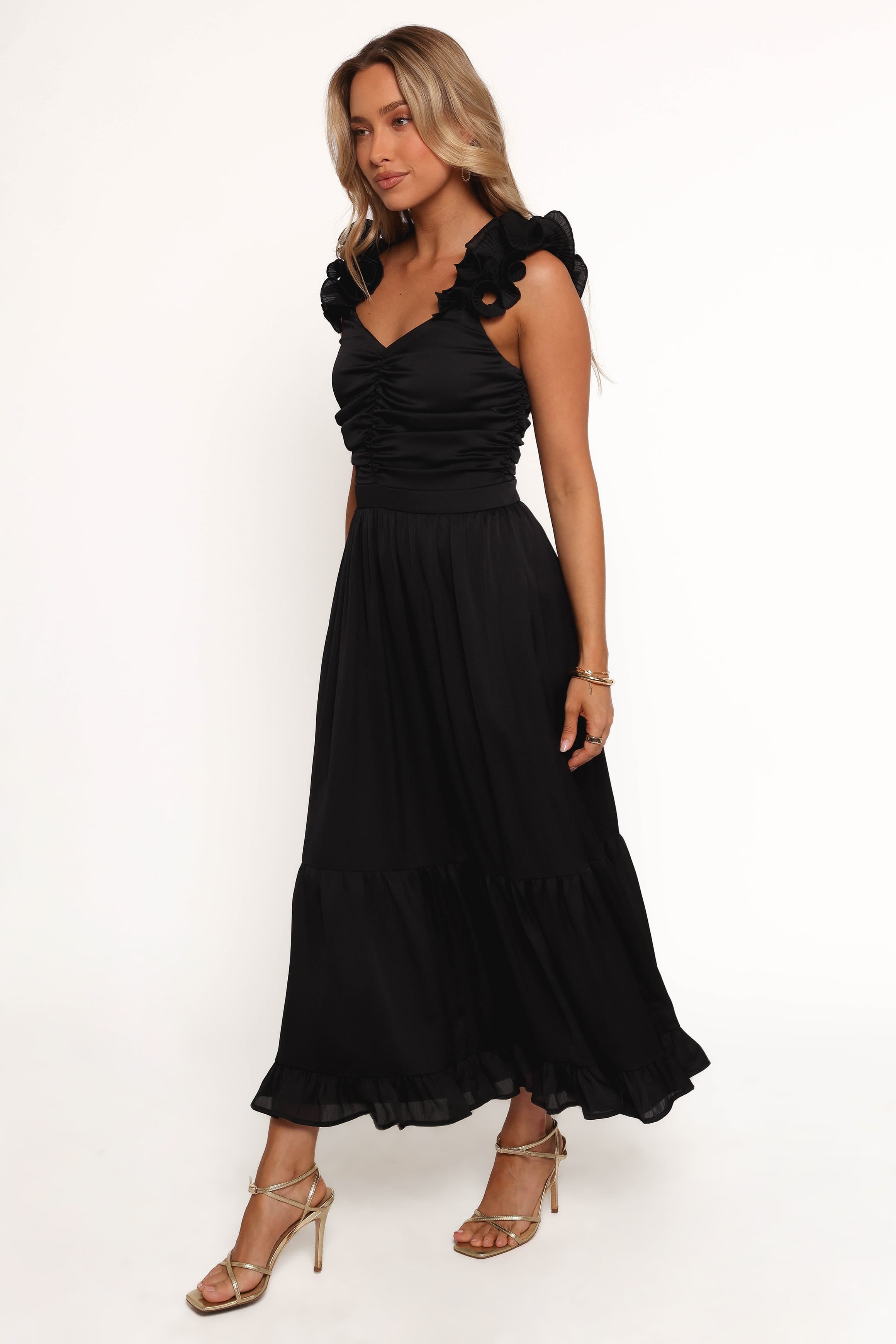 DRESSES Inca Midi Dress - Black
