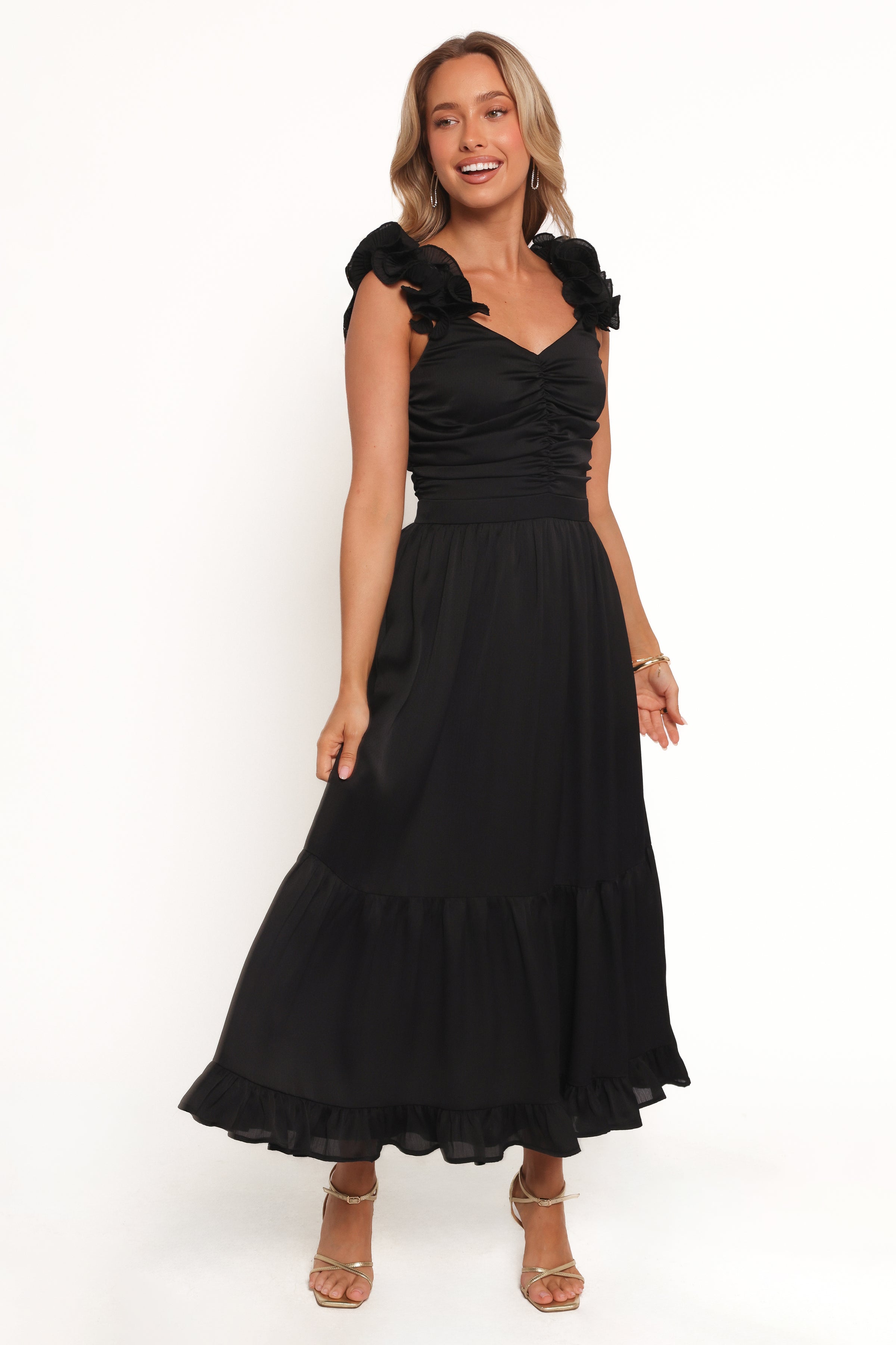 DRESSES Inca Midi Dress - Black