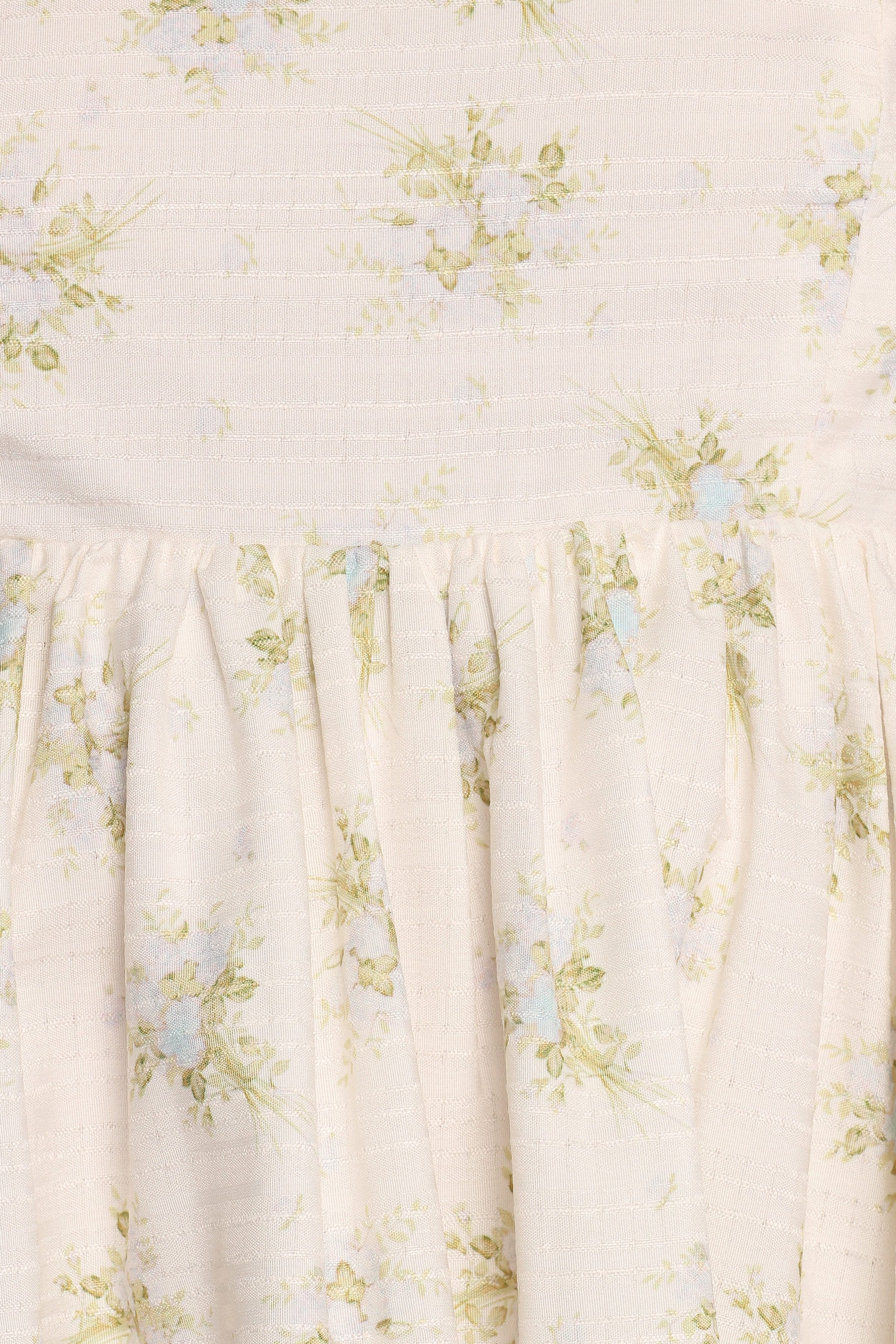 DRESSES Indira Mini Dress - Ivory Blue Floral