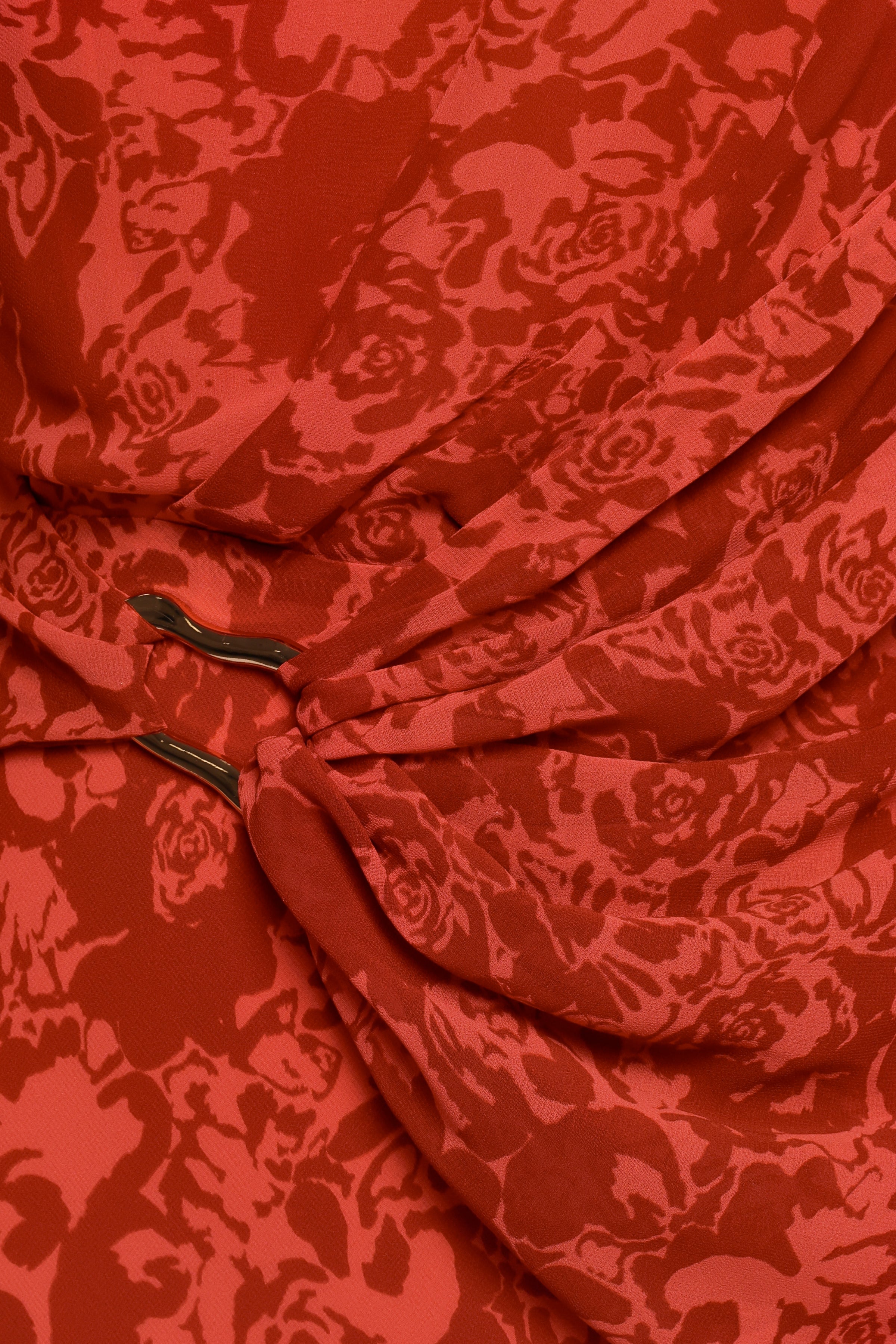 DRESSES Isabeau Midi Dress - Red Roses