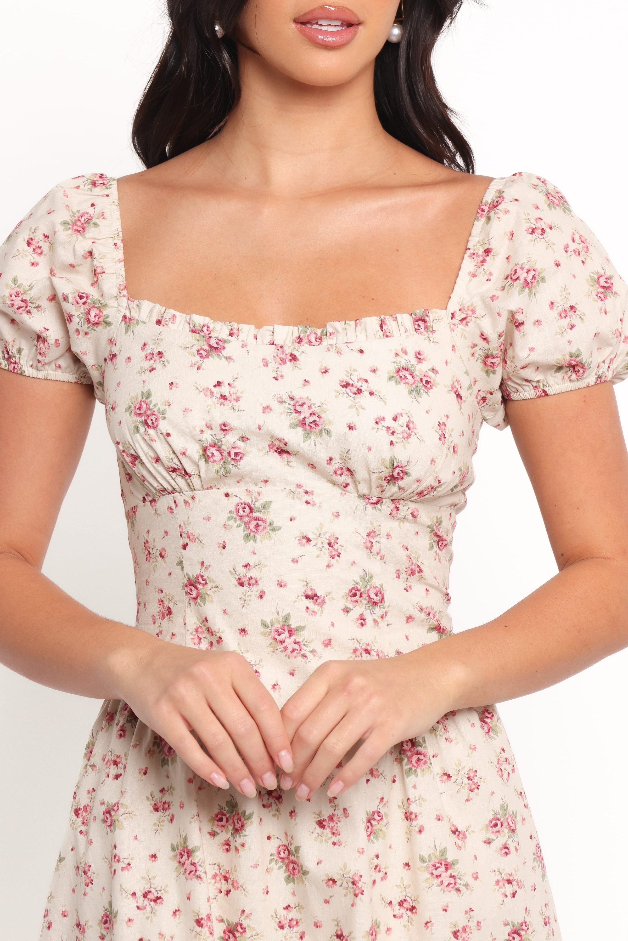 DRESSES Isobelle Mini Dress - Red Floral