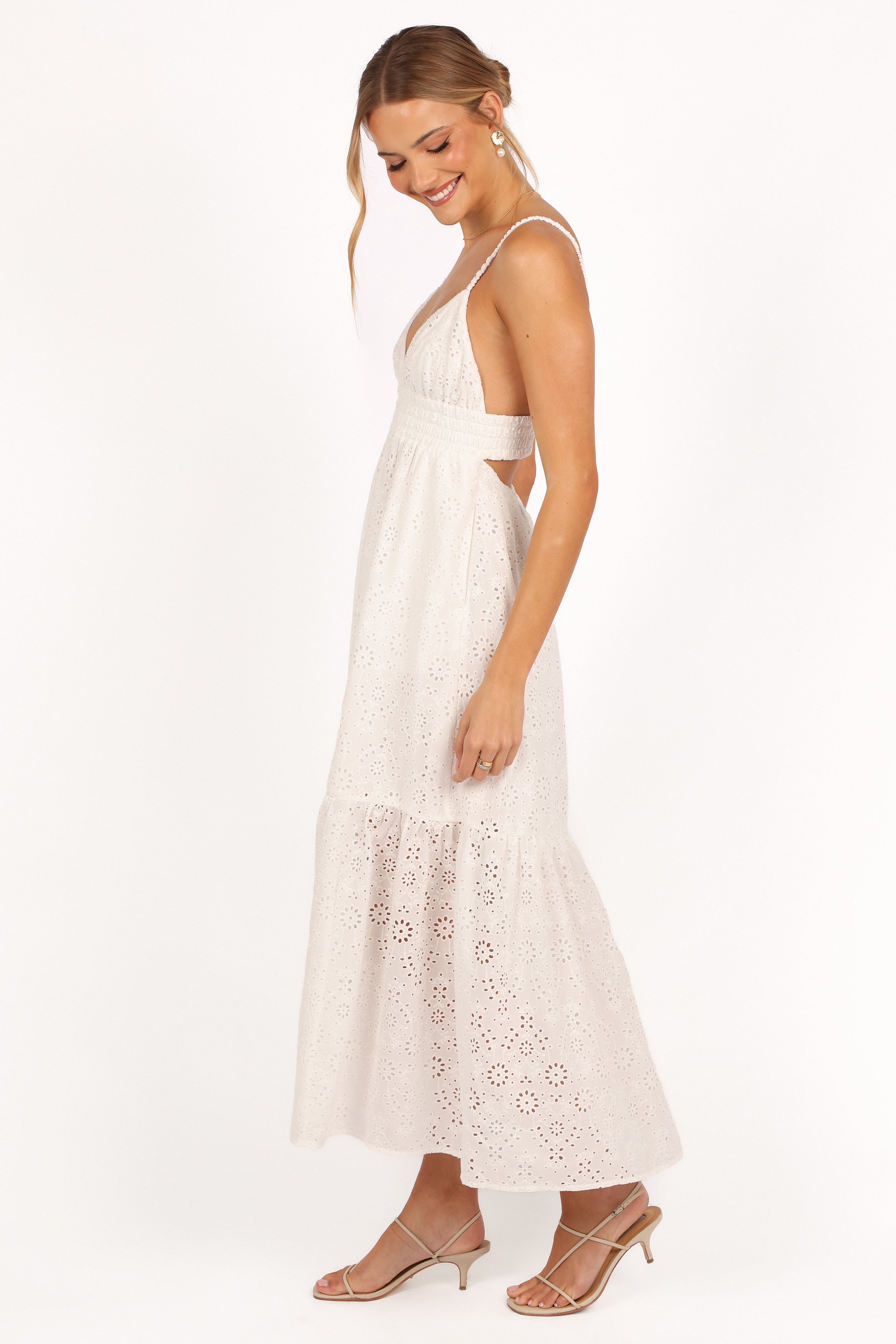 DRESSES Ivannah Midi Dress - Ivory