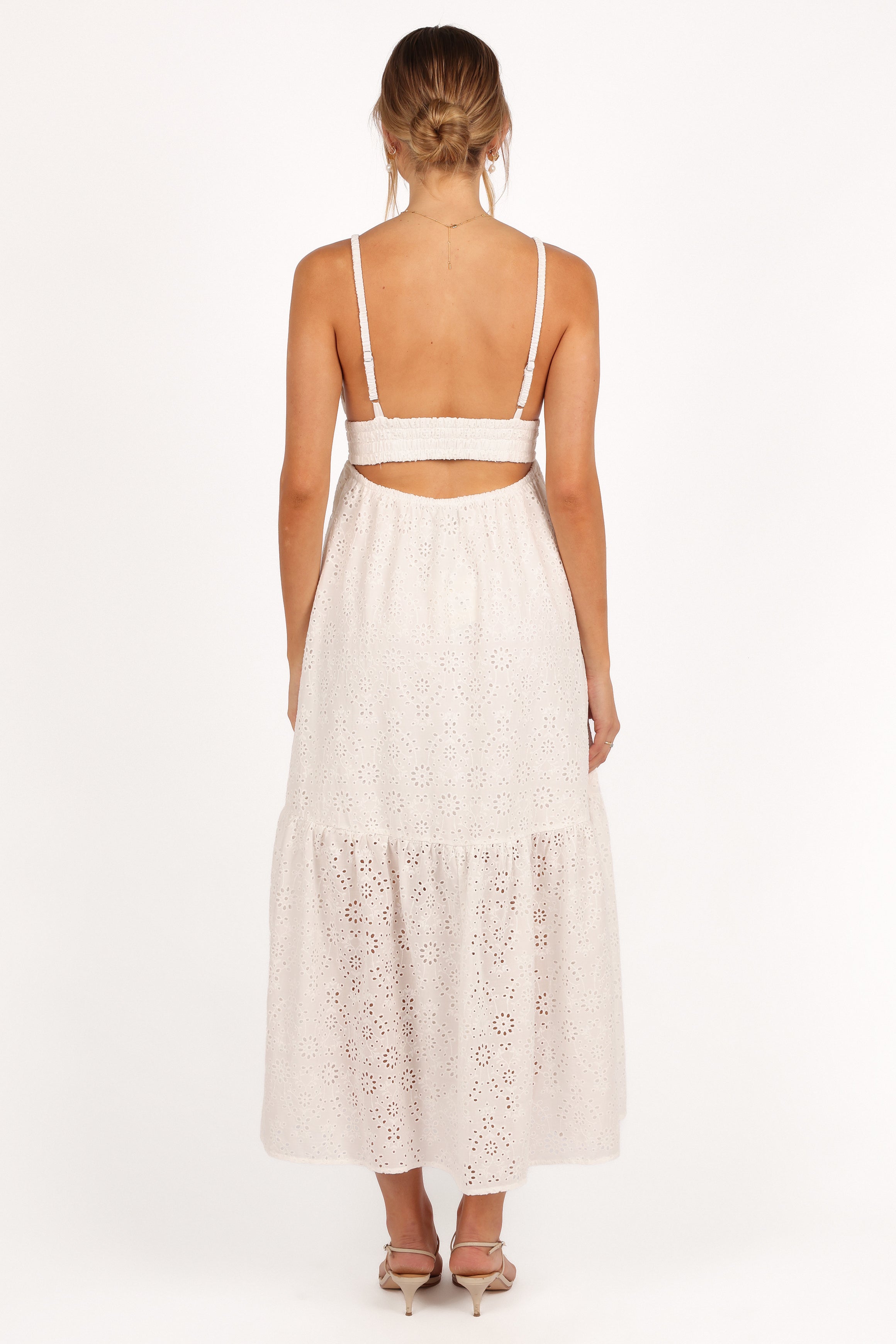 DRESSES Ivannah Midi Dress - Ivory