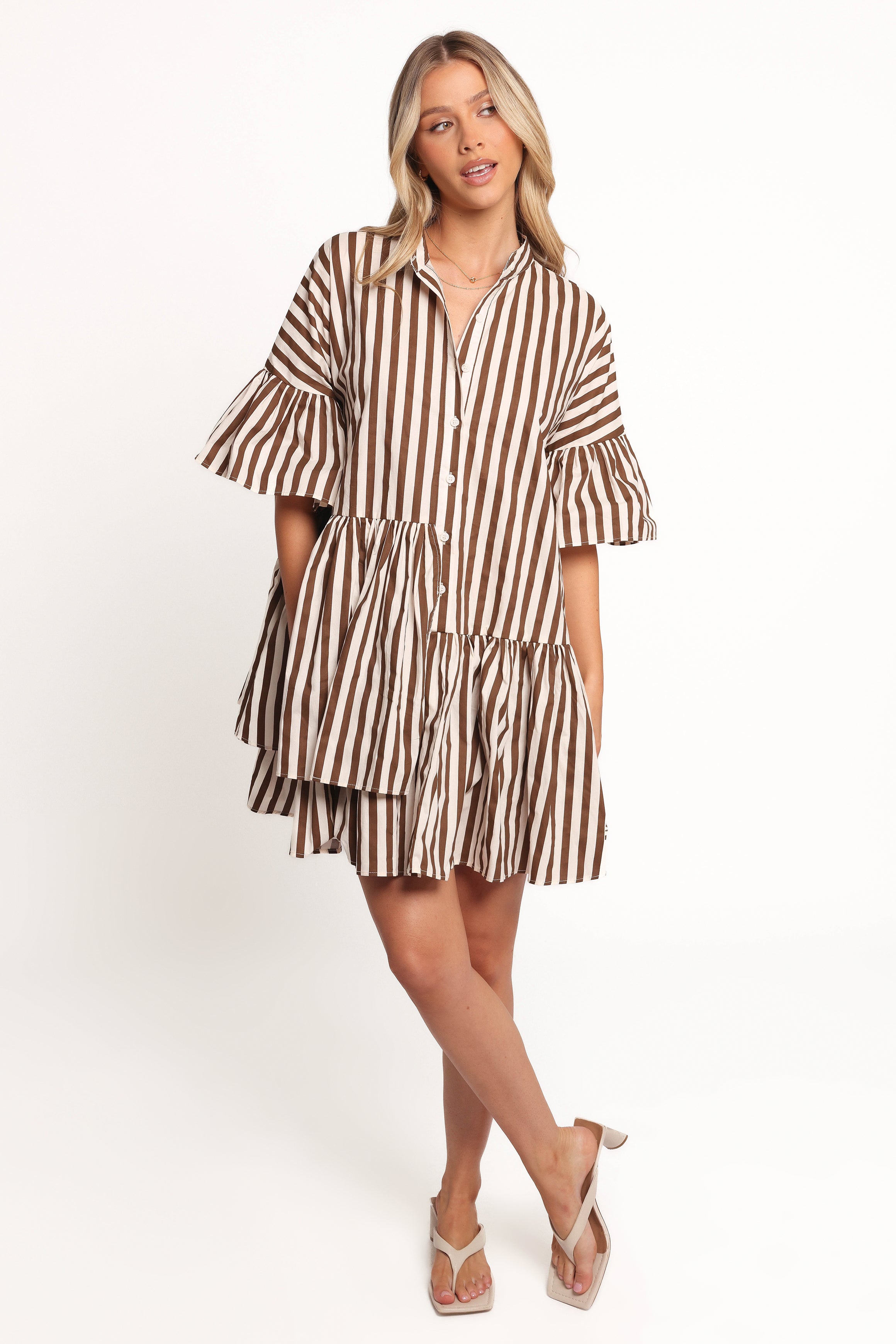 DRESSES Jacqueline Mini Dress - Chocolate