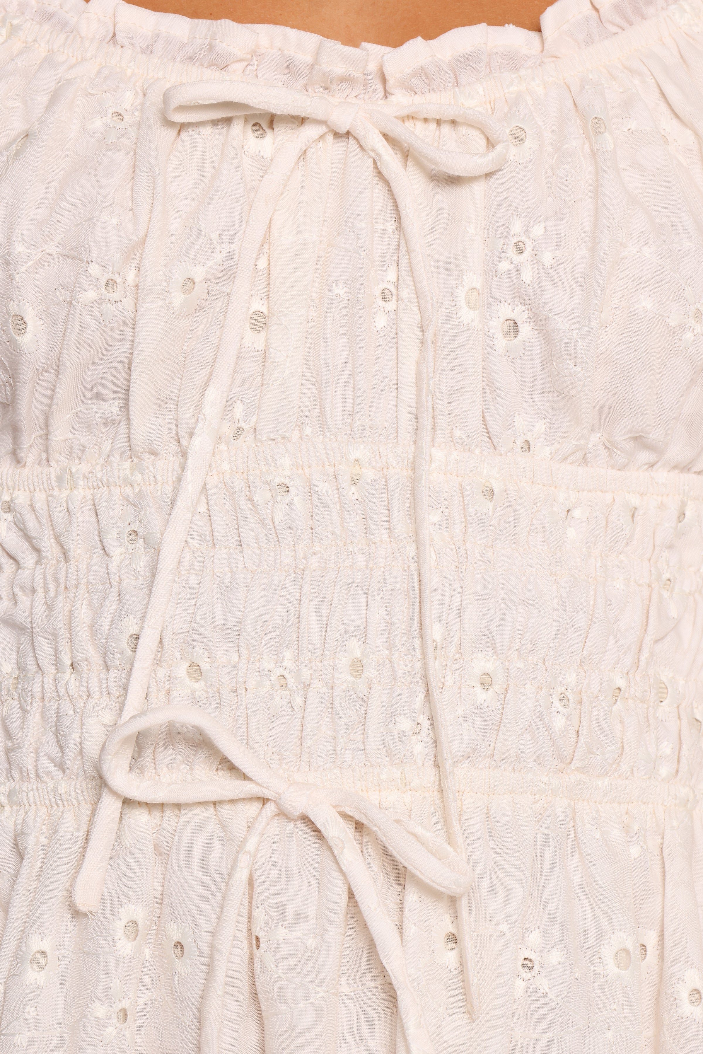 DRESSES Janessa Mini Dress - Cream Floral