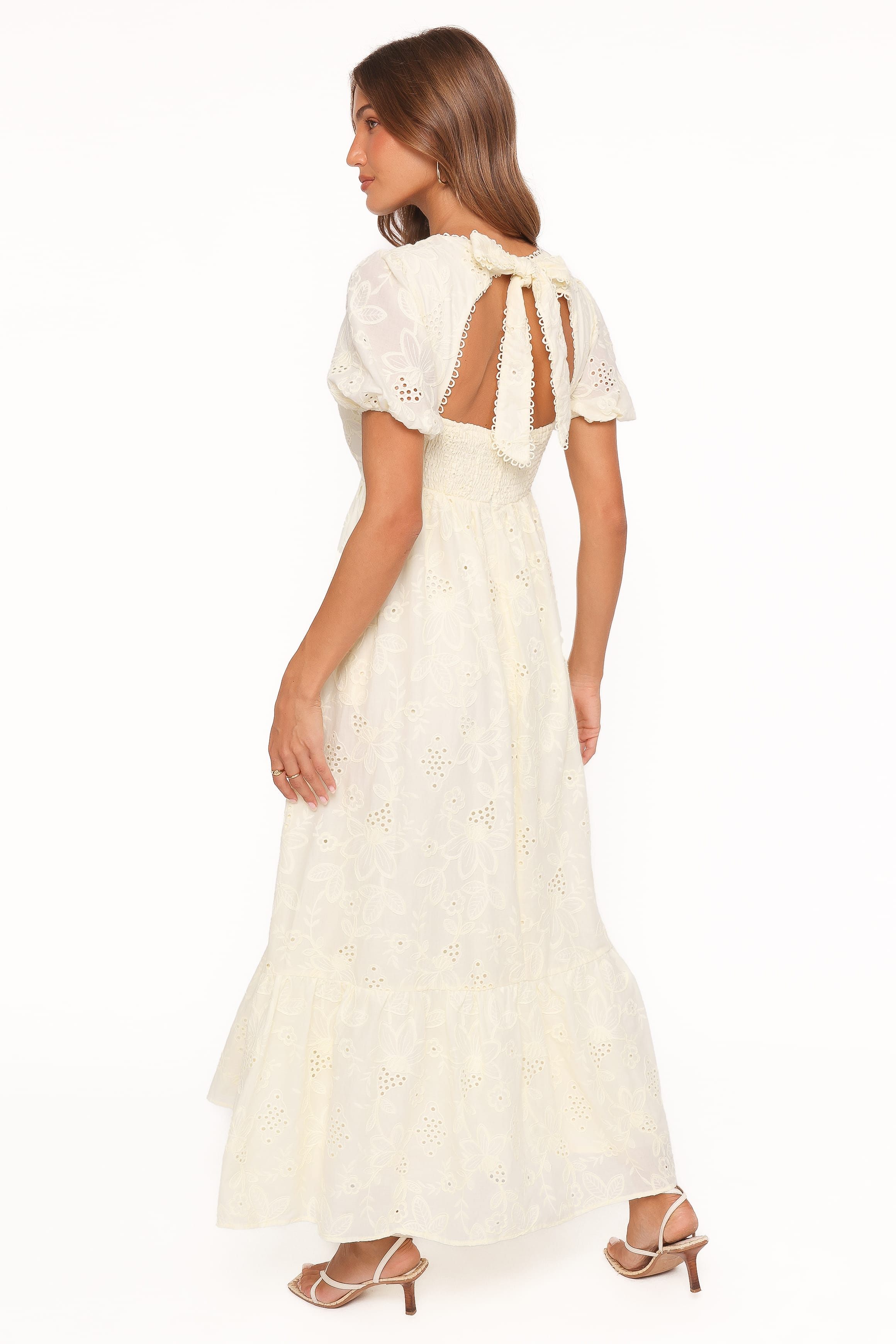 DRESSES Janice Maxi Dress - Butter Yellow Broderie