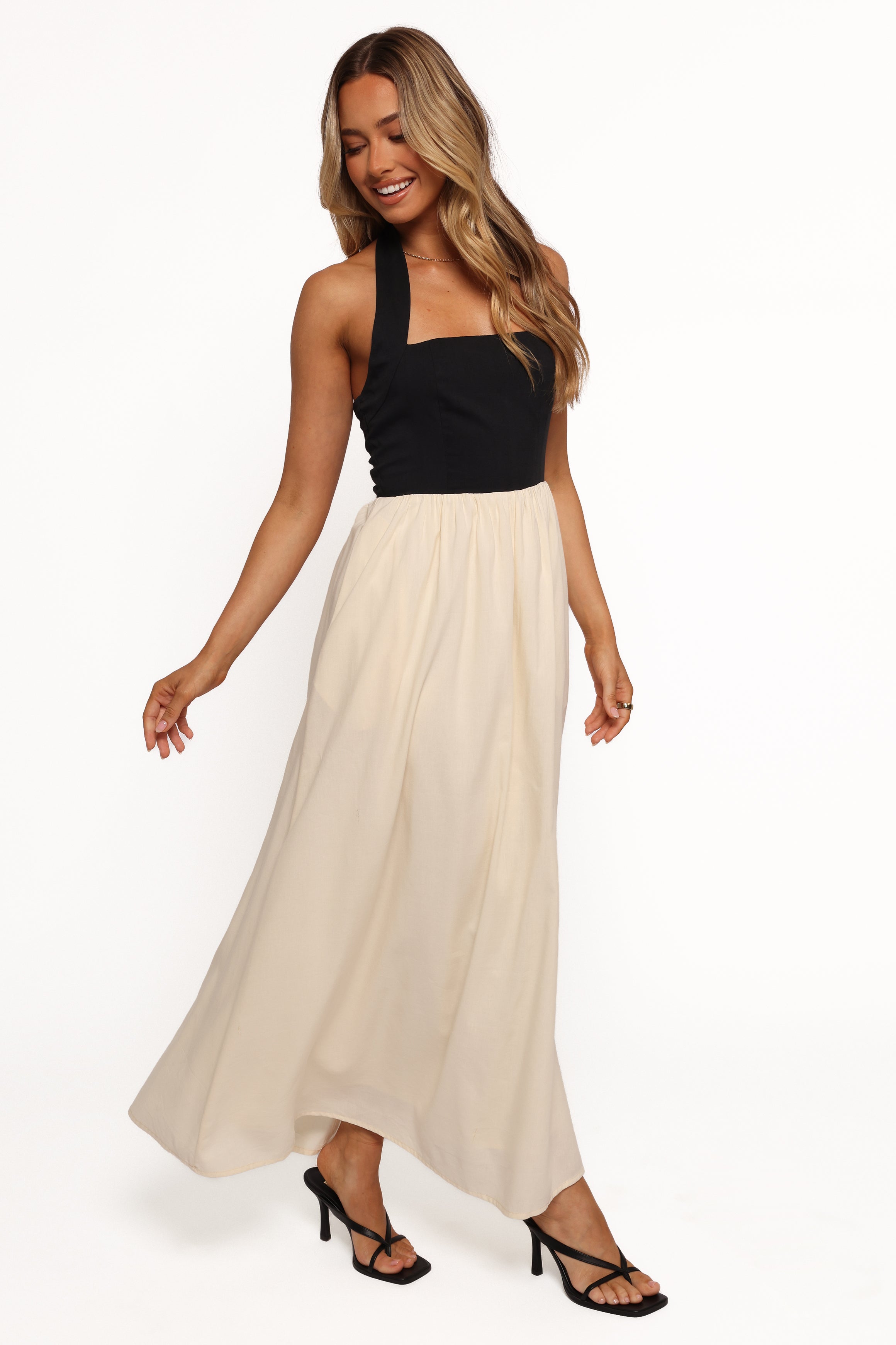DRESSES Jayden Maxi Dress - Black Cream