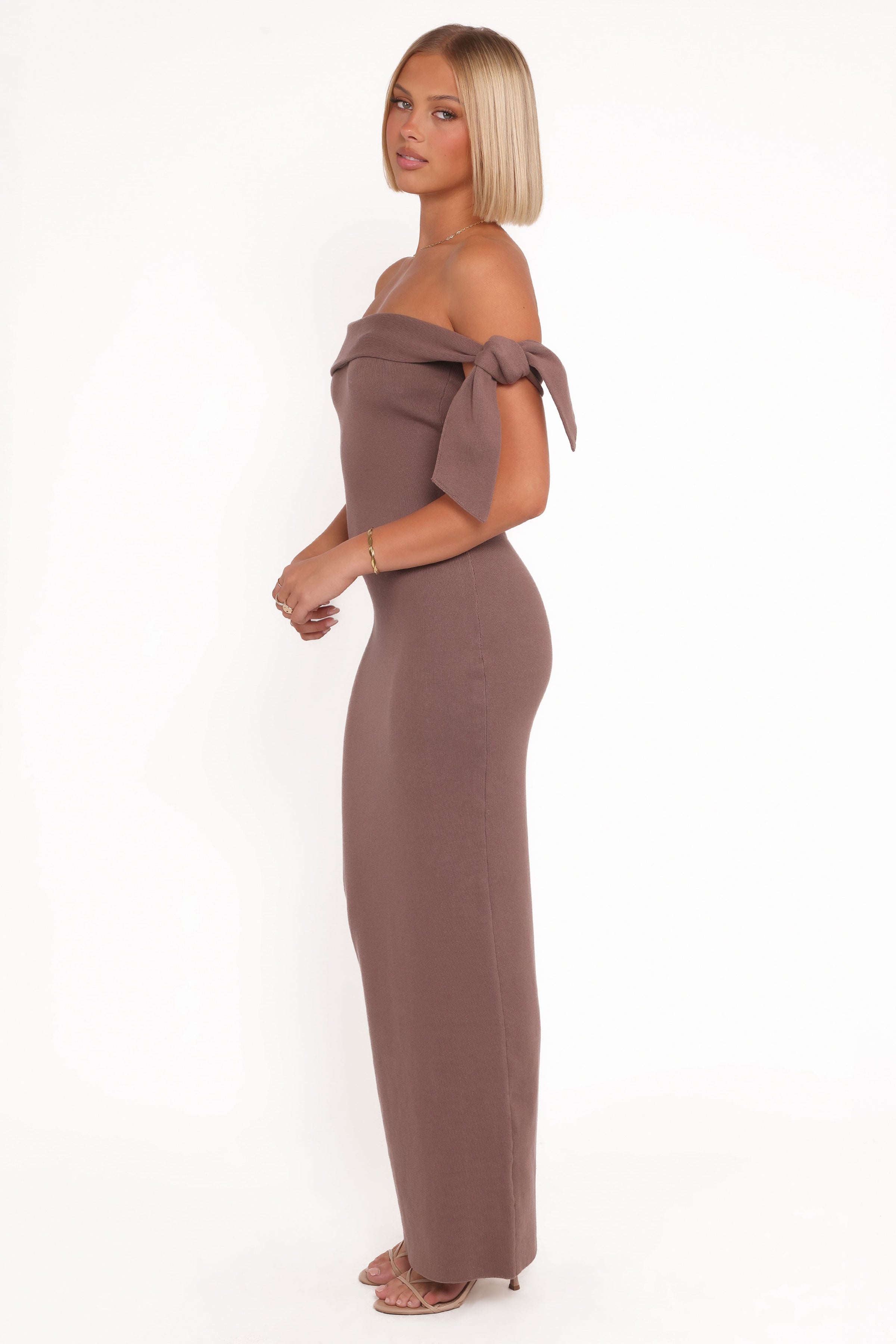 DRESSES Jaymes Maxi Dress - Chocolate Brown