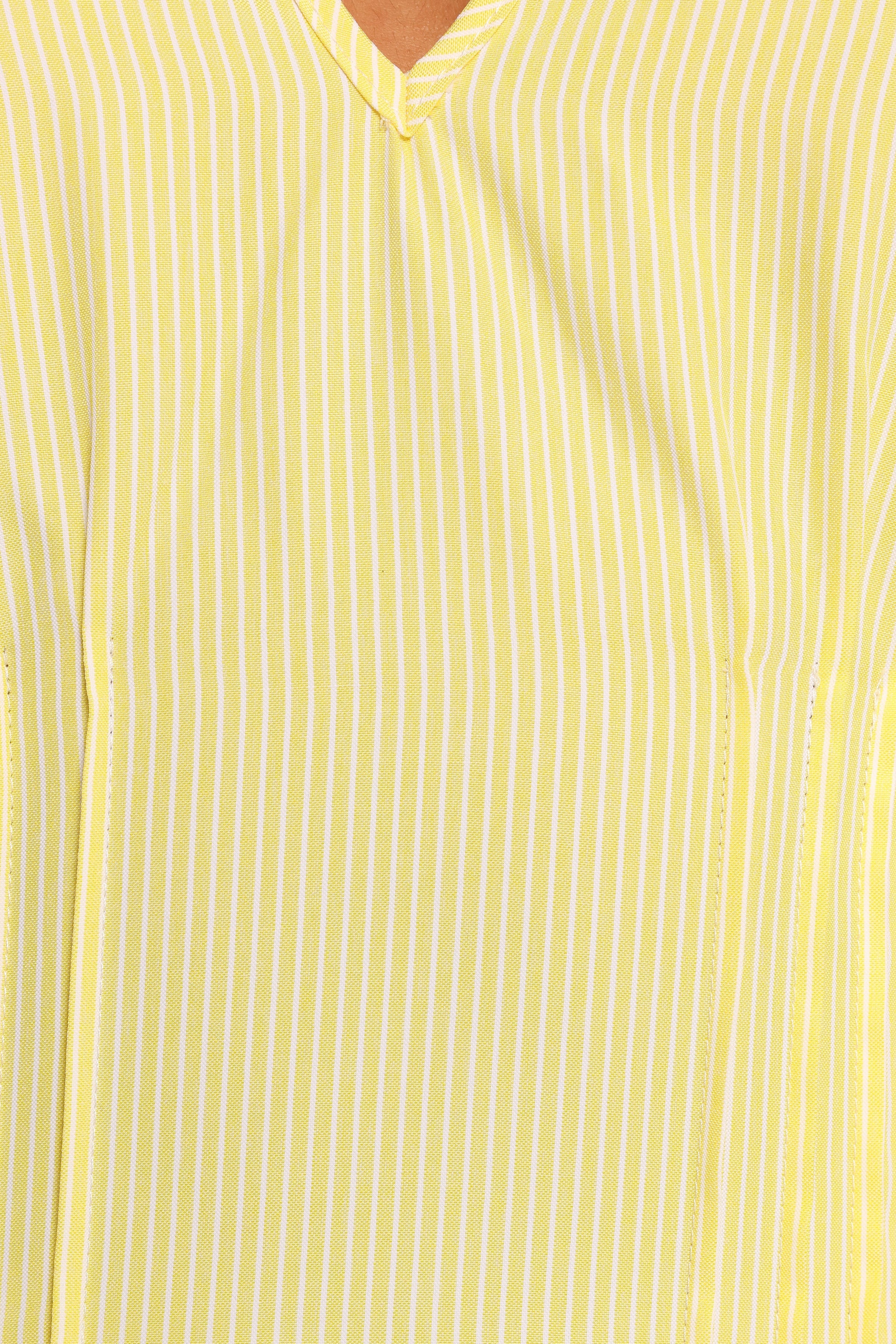 DRESSES Jaynie Maxi Dress - Yellow Stripe