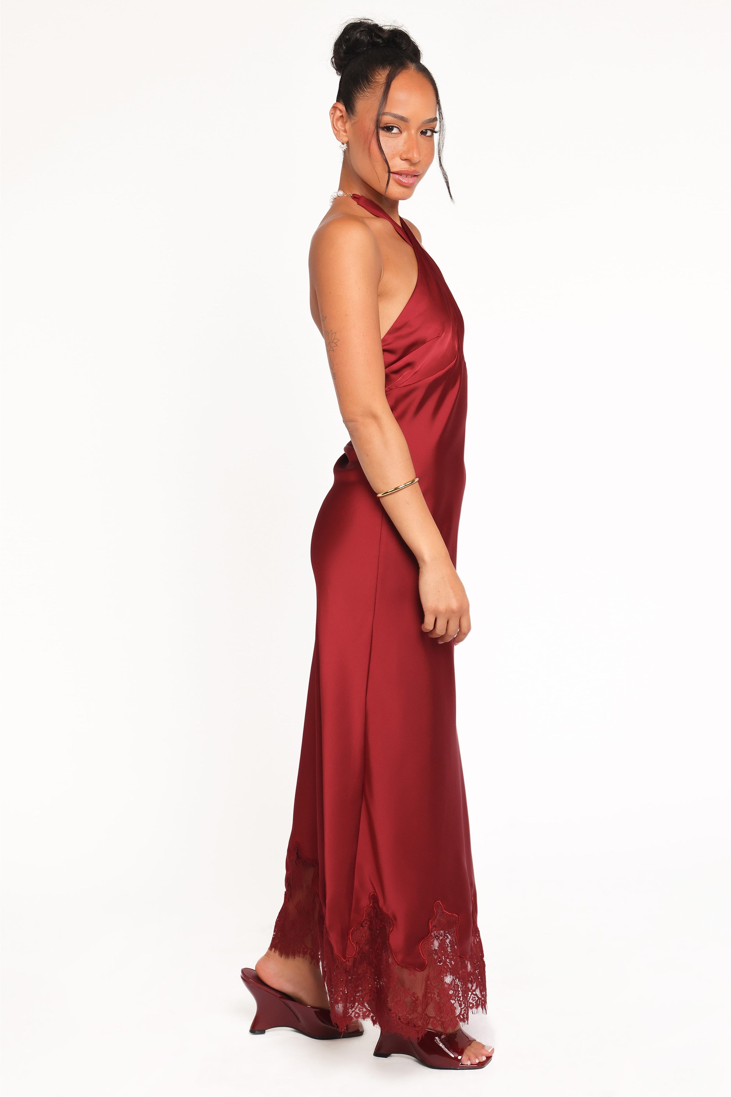 DRESSES Jeannie Maxi Dress - Dark Red