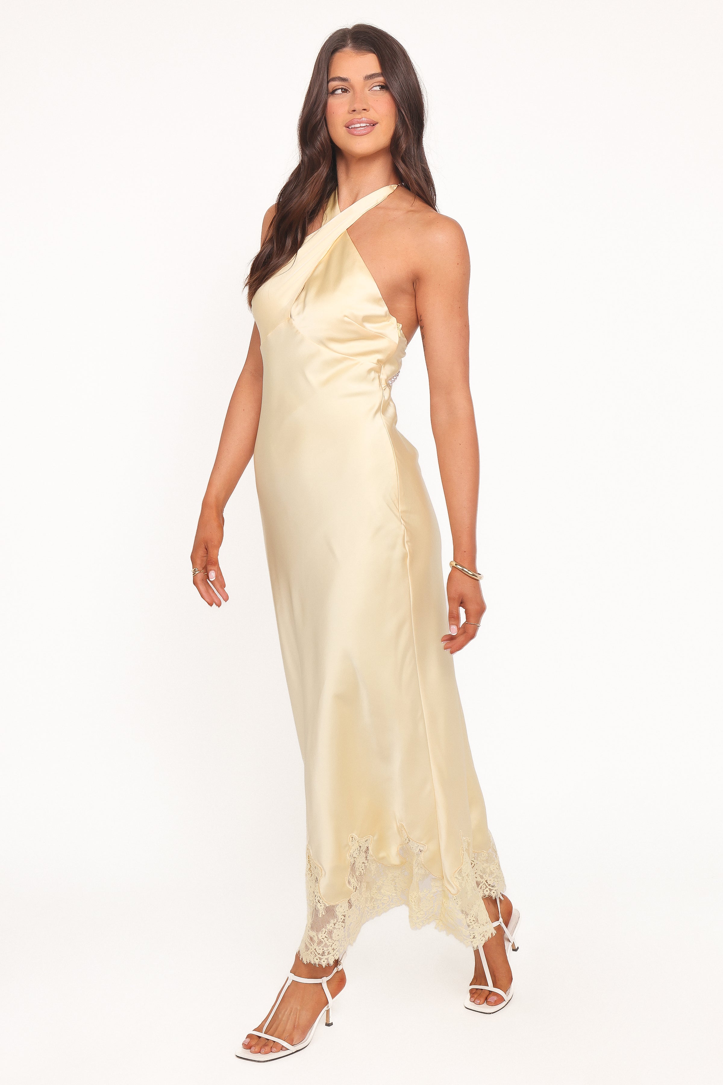 DRESSES Jeannie Maxi Dress - Pale Yellow