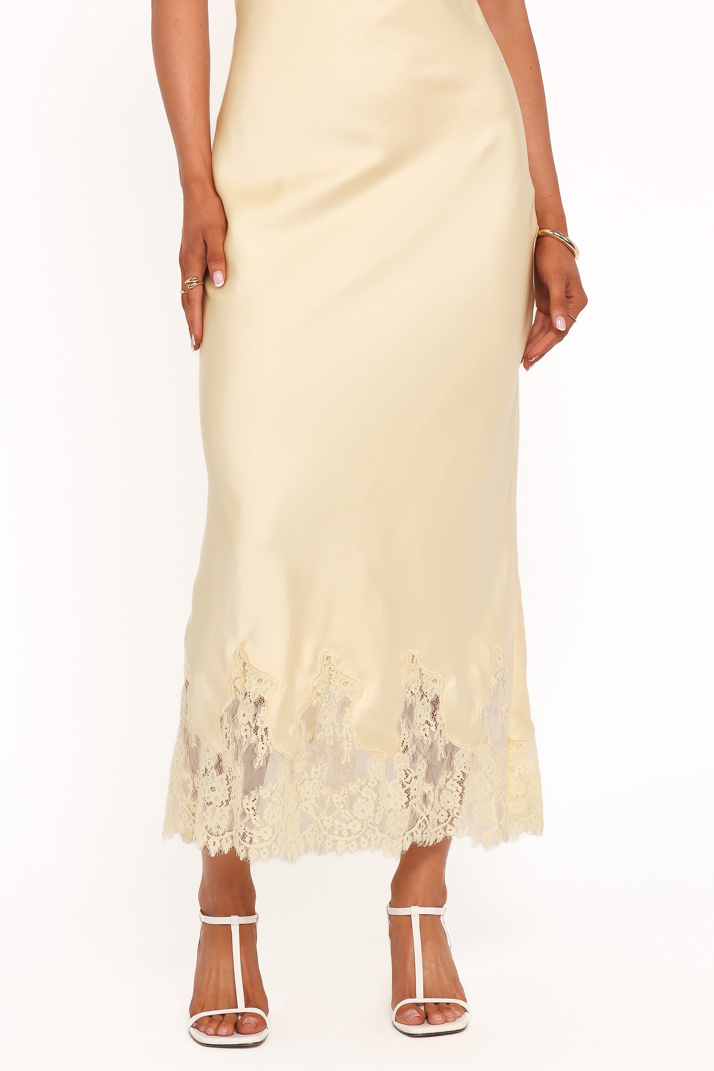 DRESSES Jeannie Maxi Dress - Pale Yellow