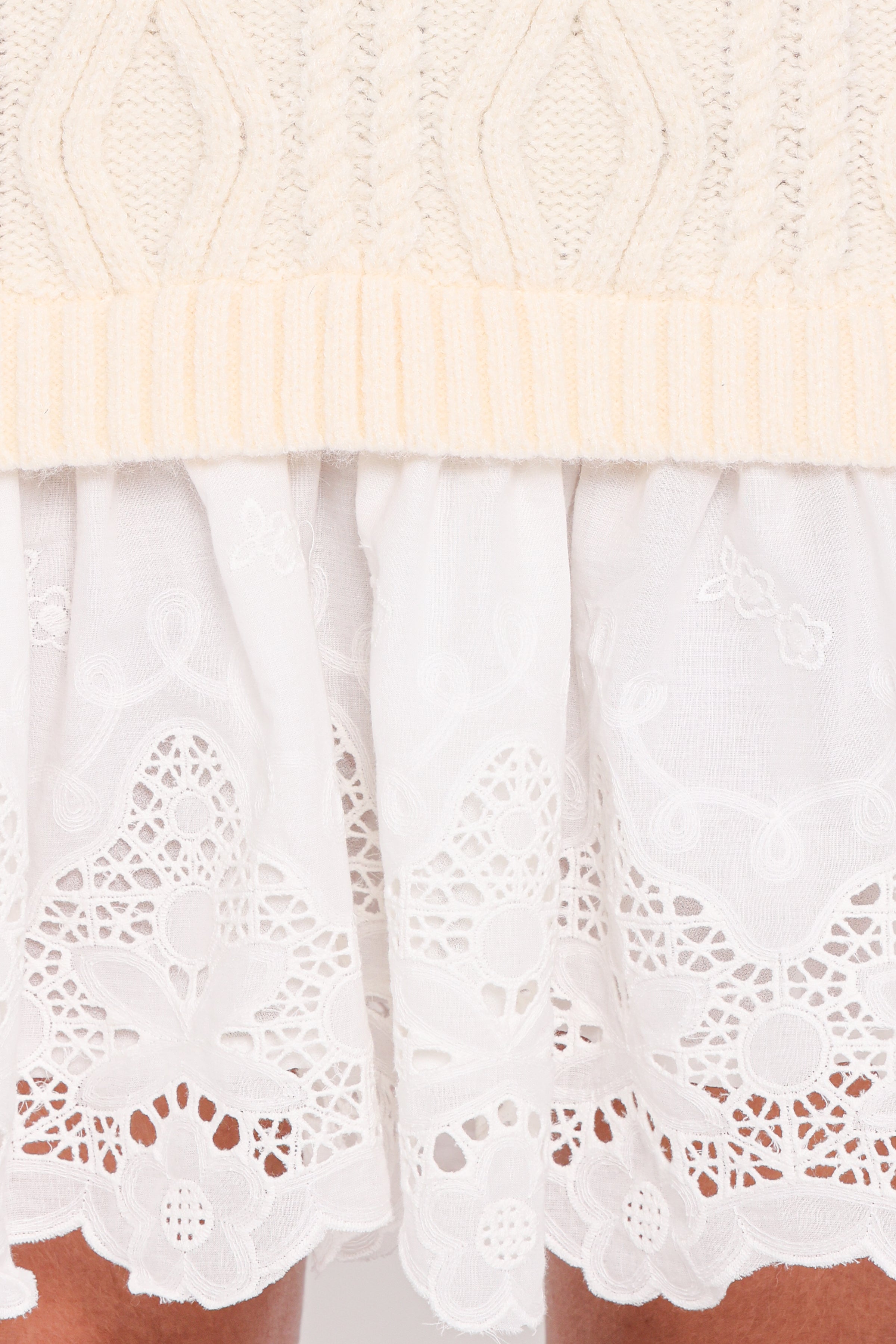 DRESSES Jesper Knit Mini Dress - Ivory