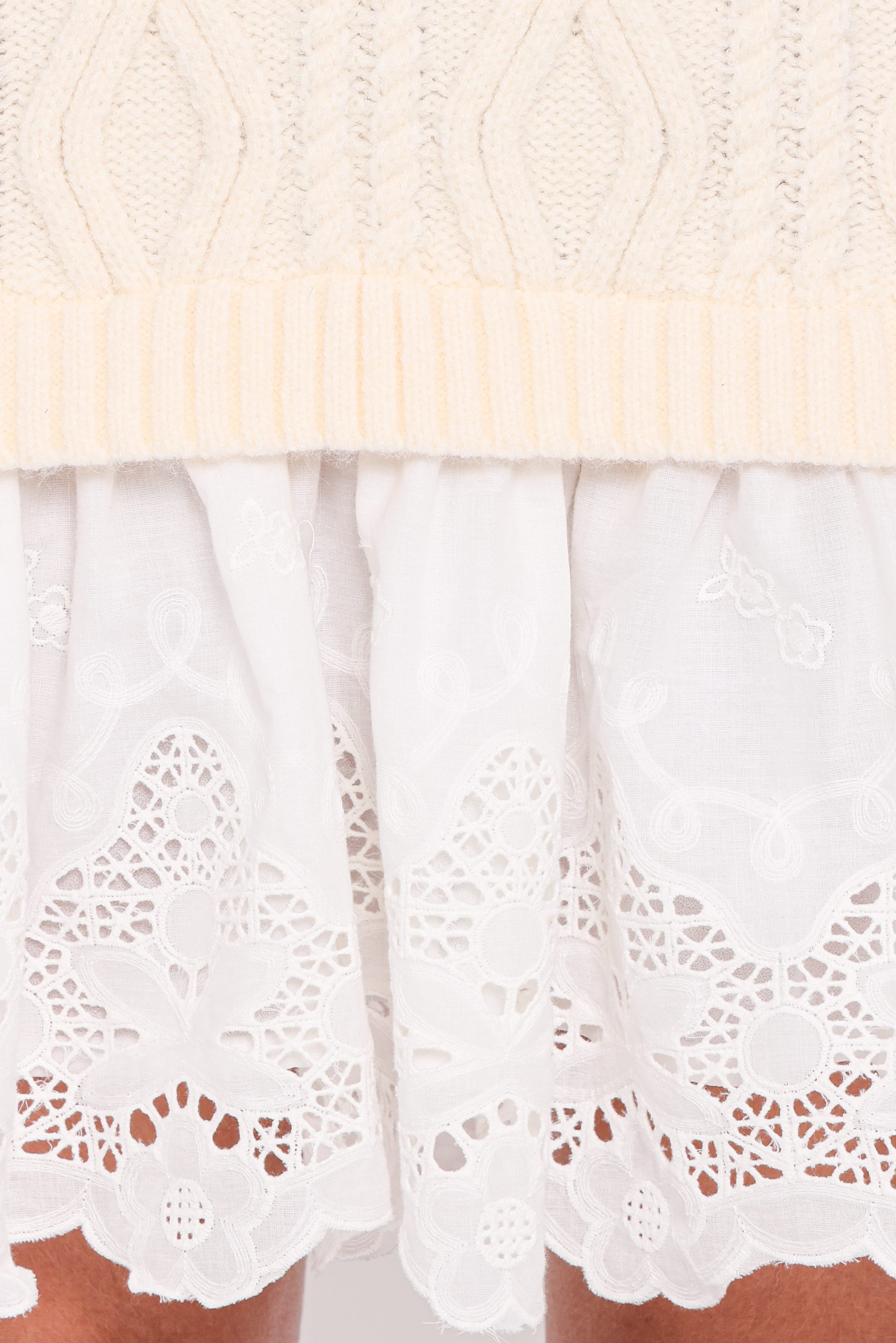 DRESSES Jesper Knit Mini Dress - Ivory