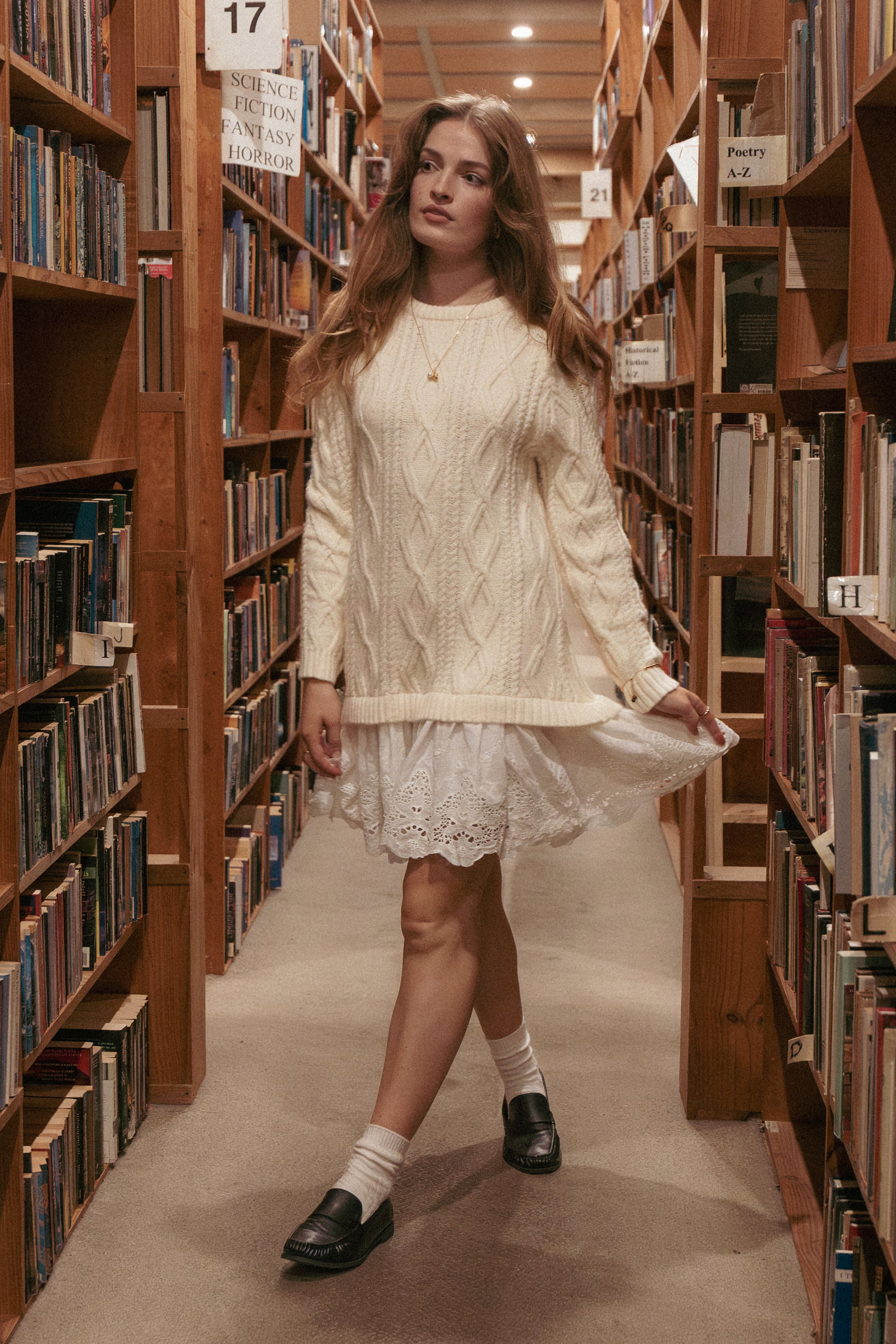 DRESSES Jesper Knit Mini Dress - Ivory