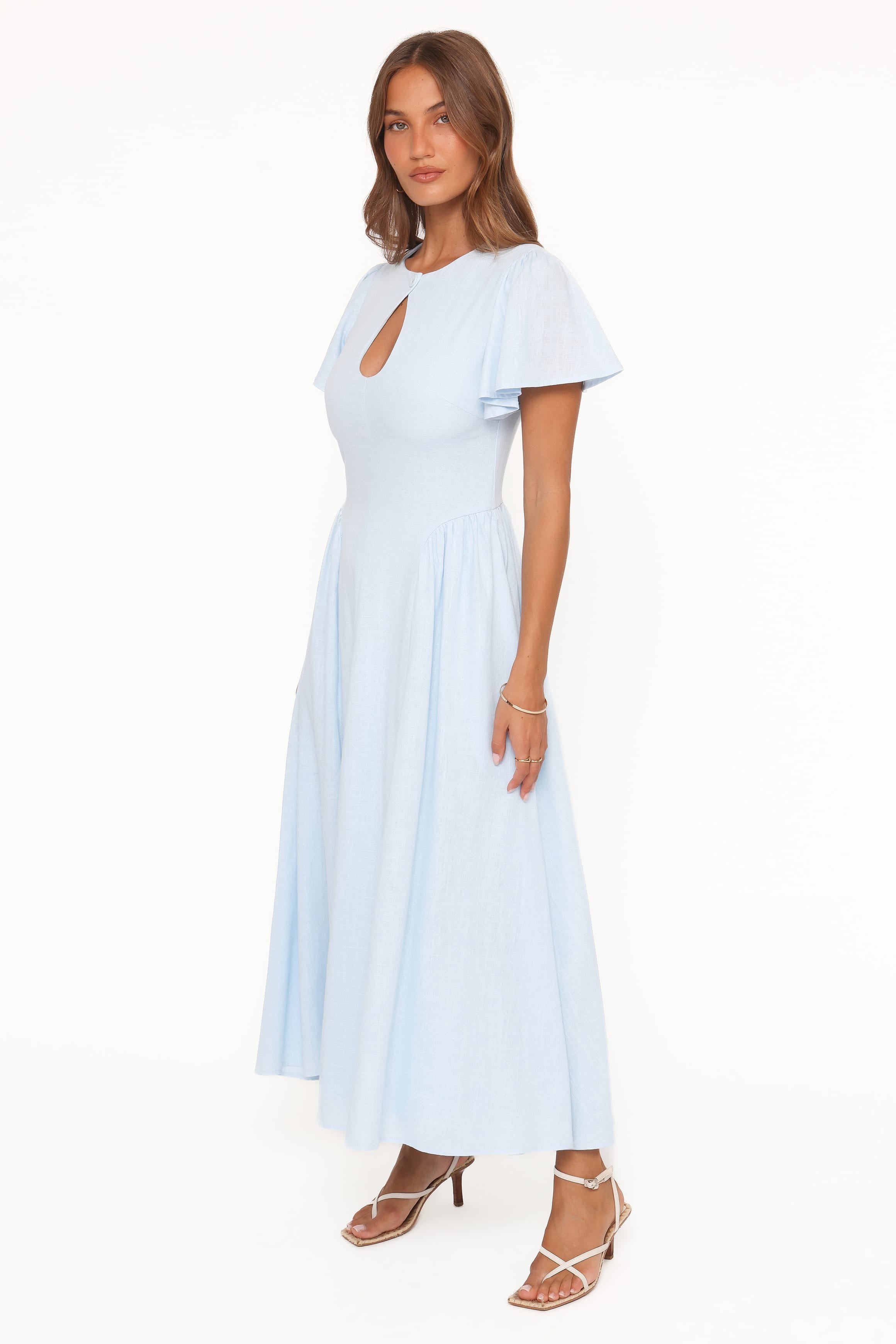 DRESSES Jessima Midi Dress - Pale Blue