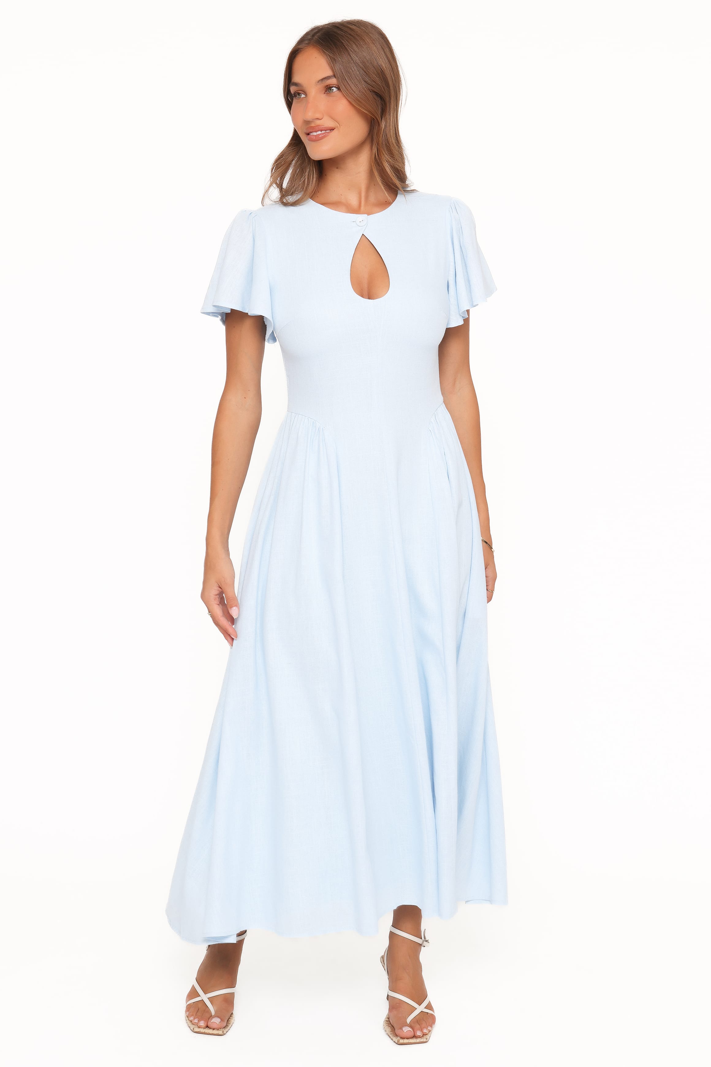 DRESSES Jessima Midi Dress - Pale Blue