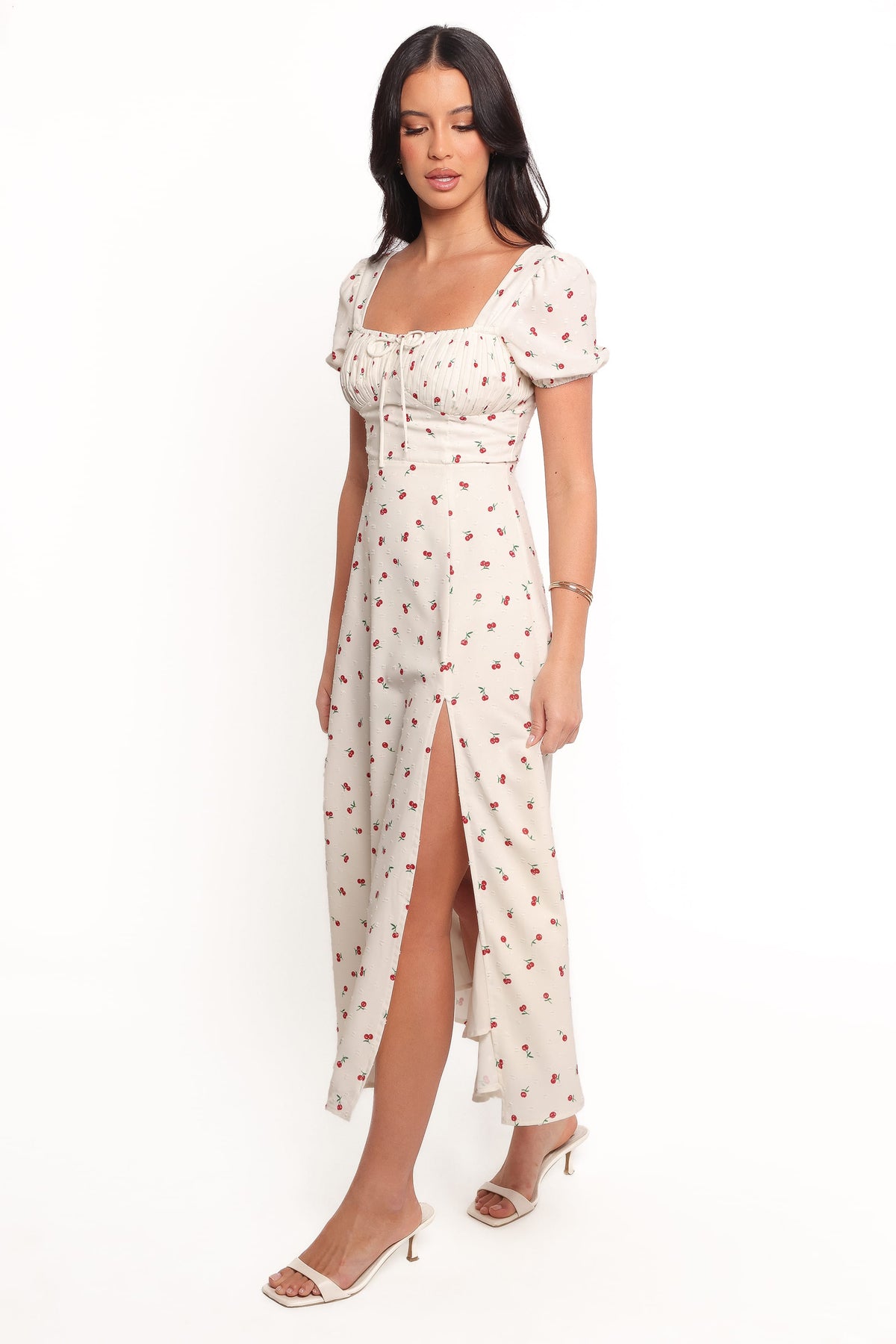 DRESSES Jill Midi Dress - Cherry Print