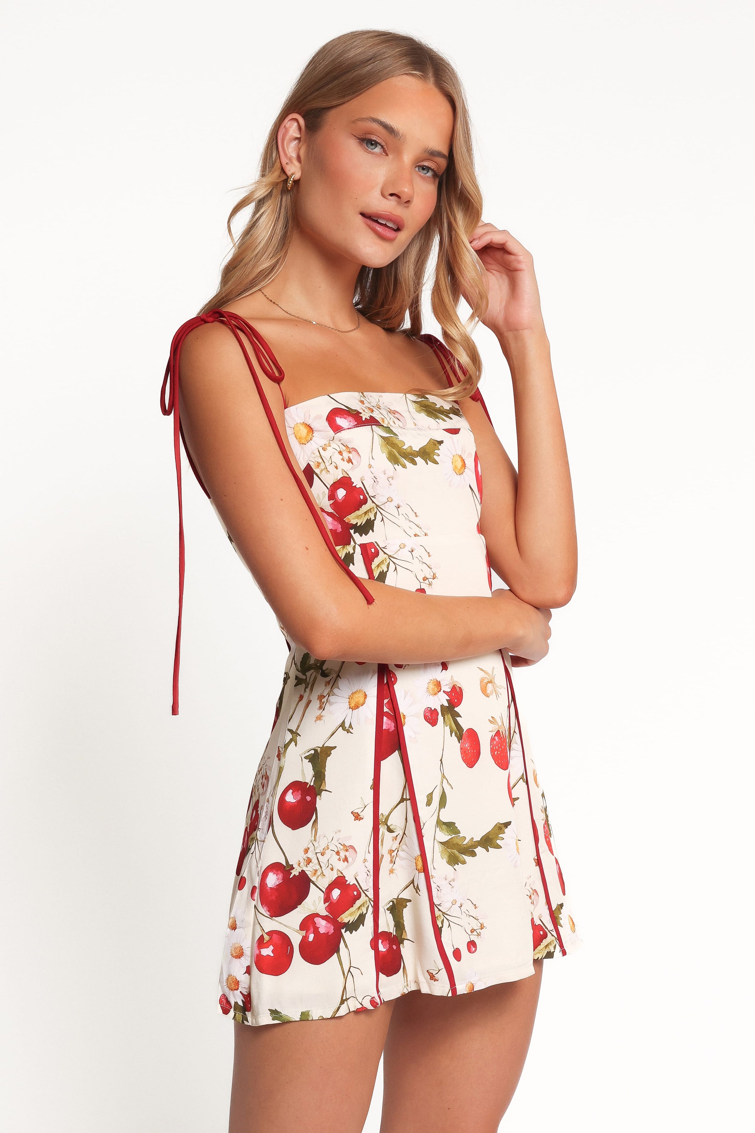 DRESSES Josiana Mini Dress - Cherry Print