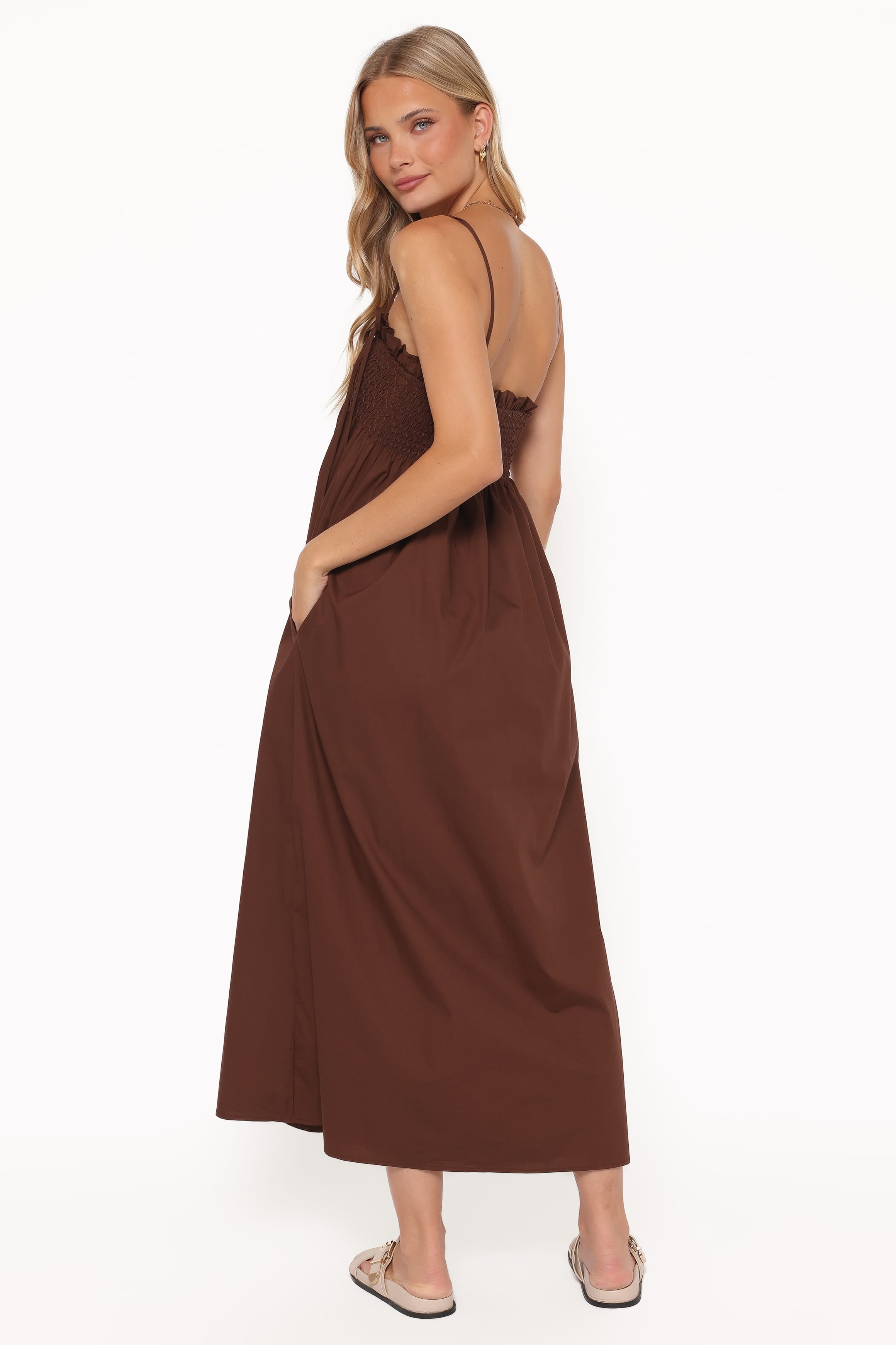 DRESSES Josie Maxi Dress - Brown