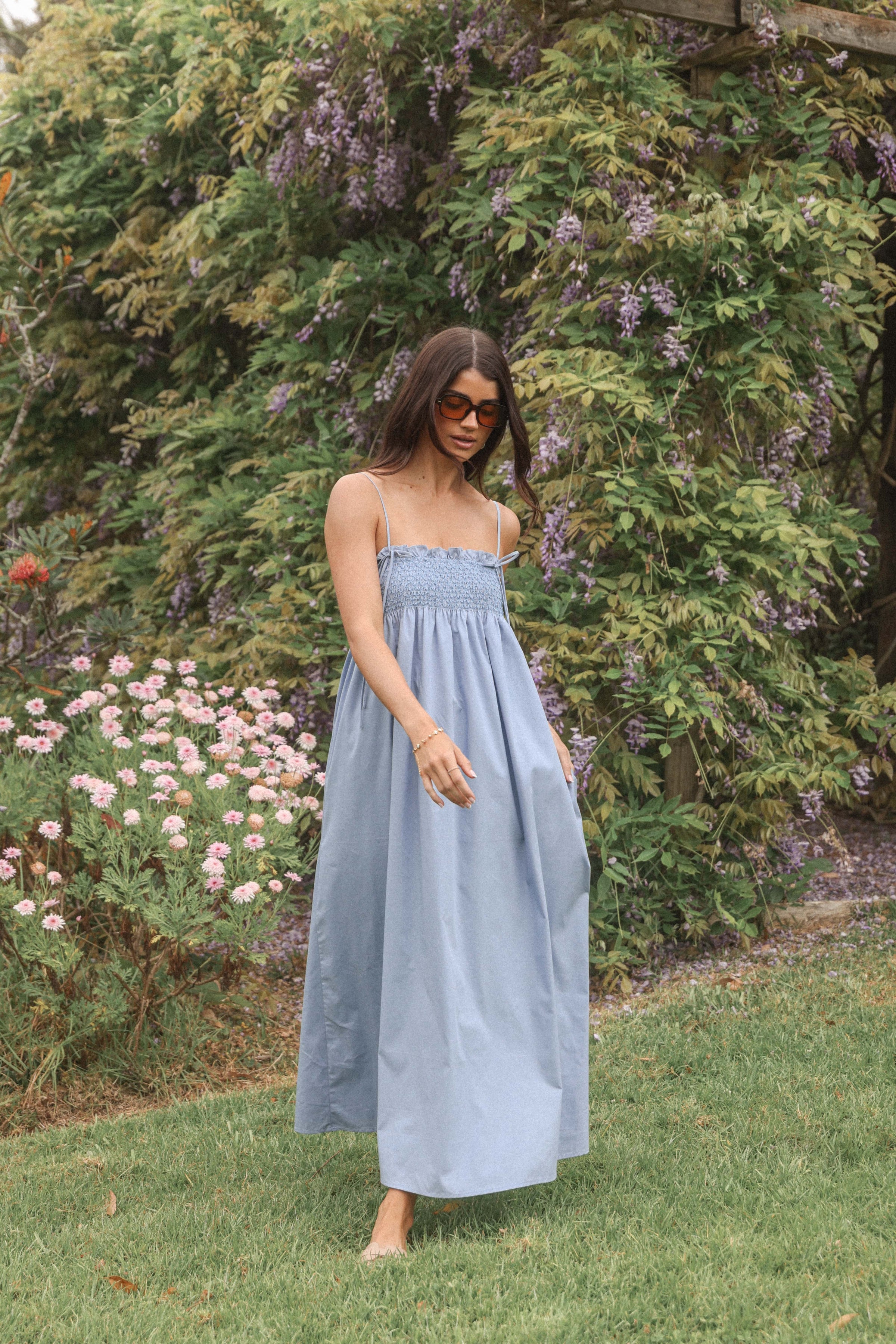 DRESSES Josie Maxi Dress - Cornflower Blue
